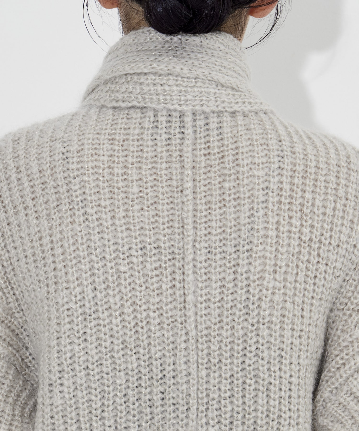 Soft Mohair Knit Cardigan STUDIOUS