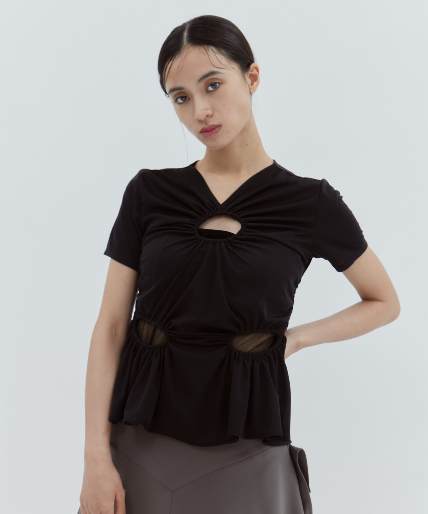 別注 CIRCLE CUT TEE FETICO