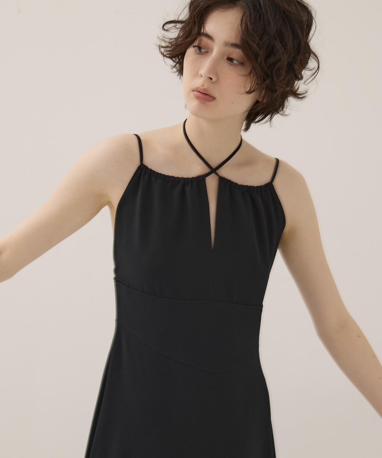 Halter Neck Dress EMILY ODA