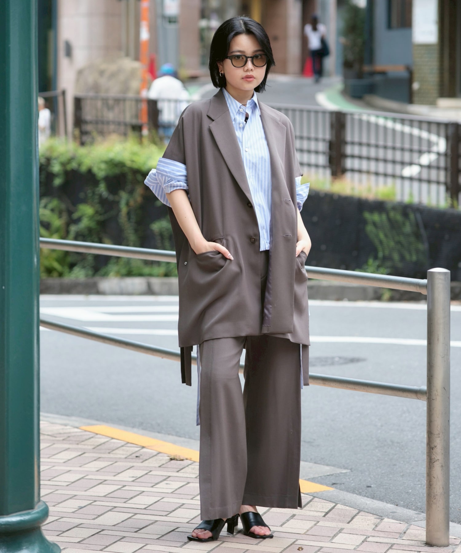Square Vest(2 GREY): UJOH: WOMENS｜ STUDIOUS ONLINE公式通販