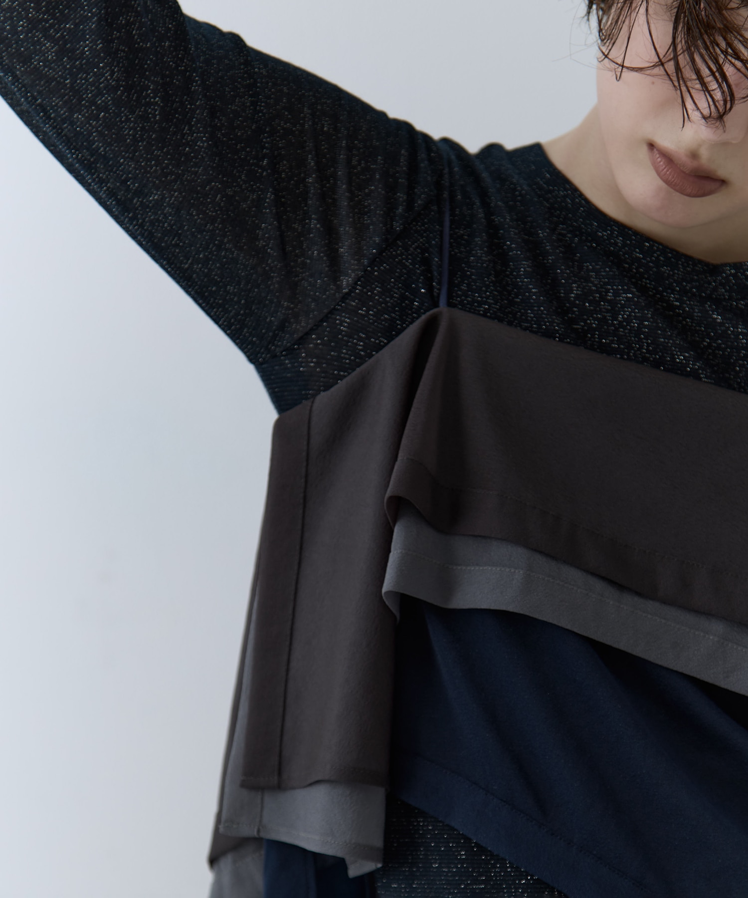 3way Camisole & Cashmere Long T STUDIOUS