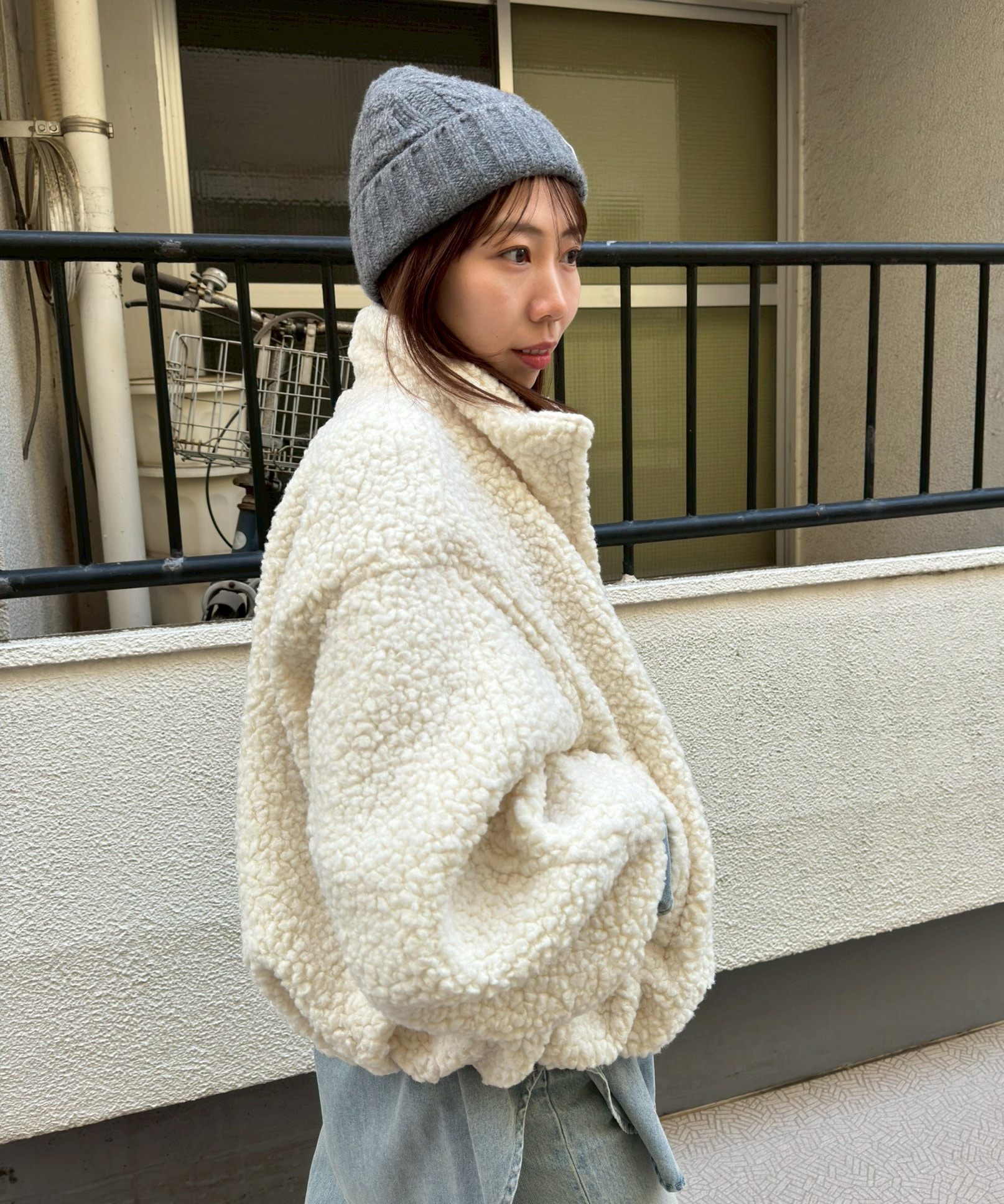 BALLOON BOA BLOUSON CLANE