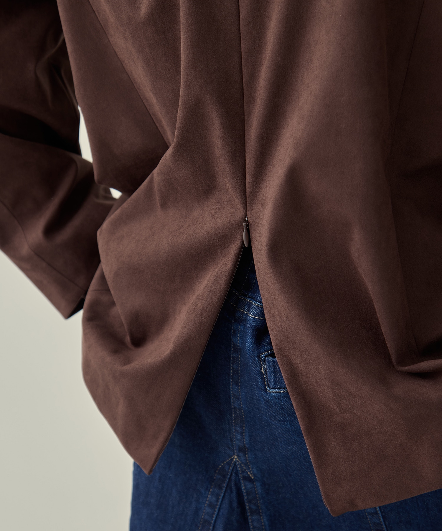 Soft Suede Over Jacket STUDIOUS