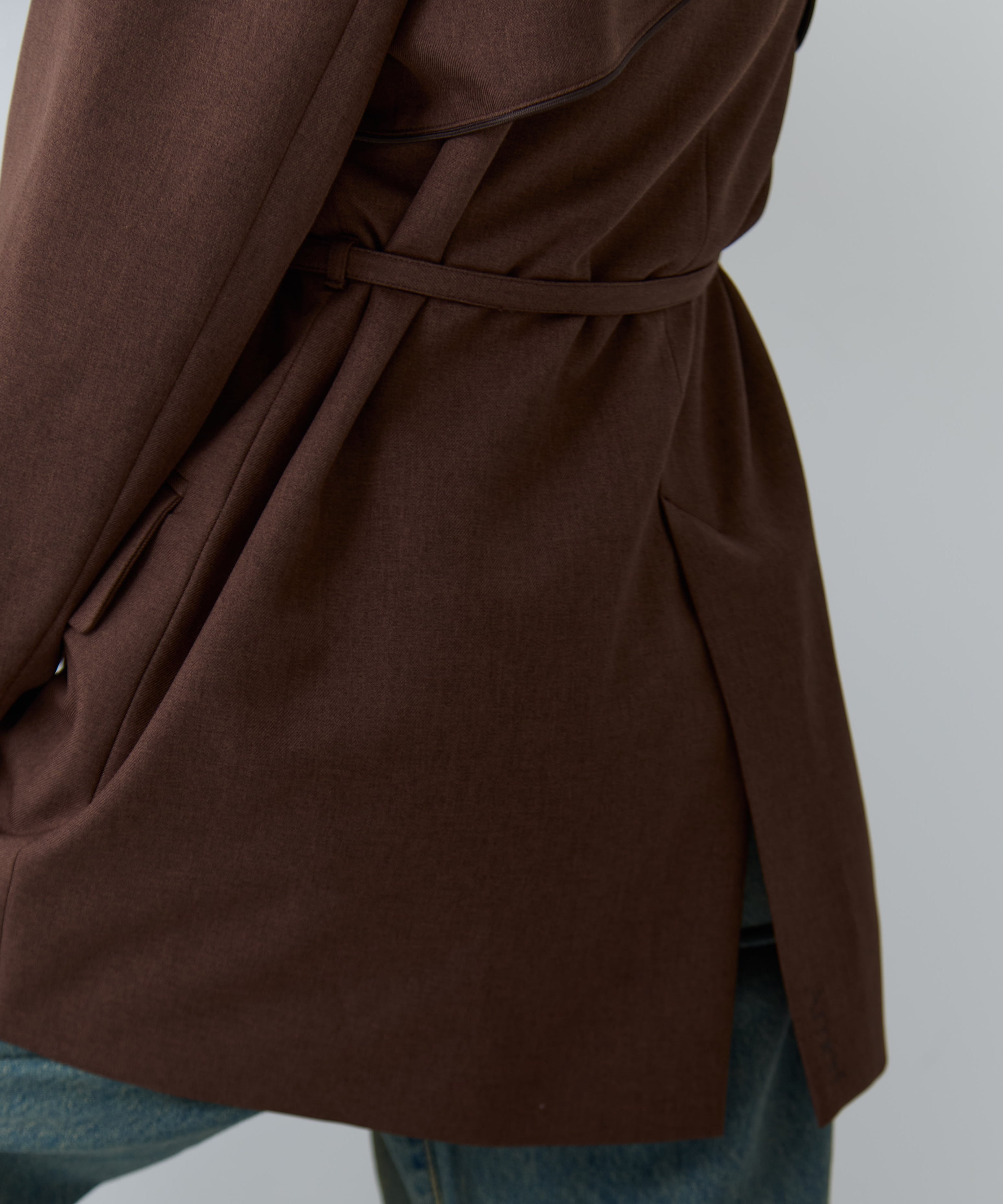 UND YOKE DESIGN JACKET AMERI