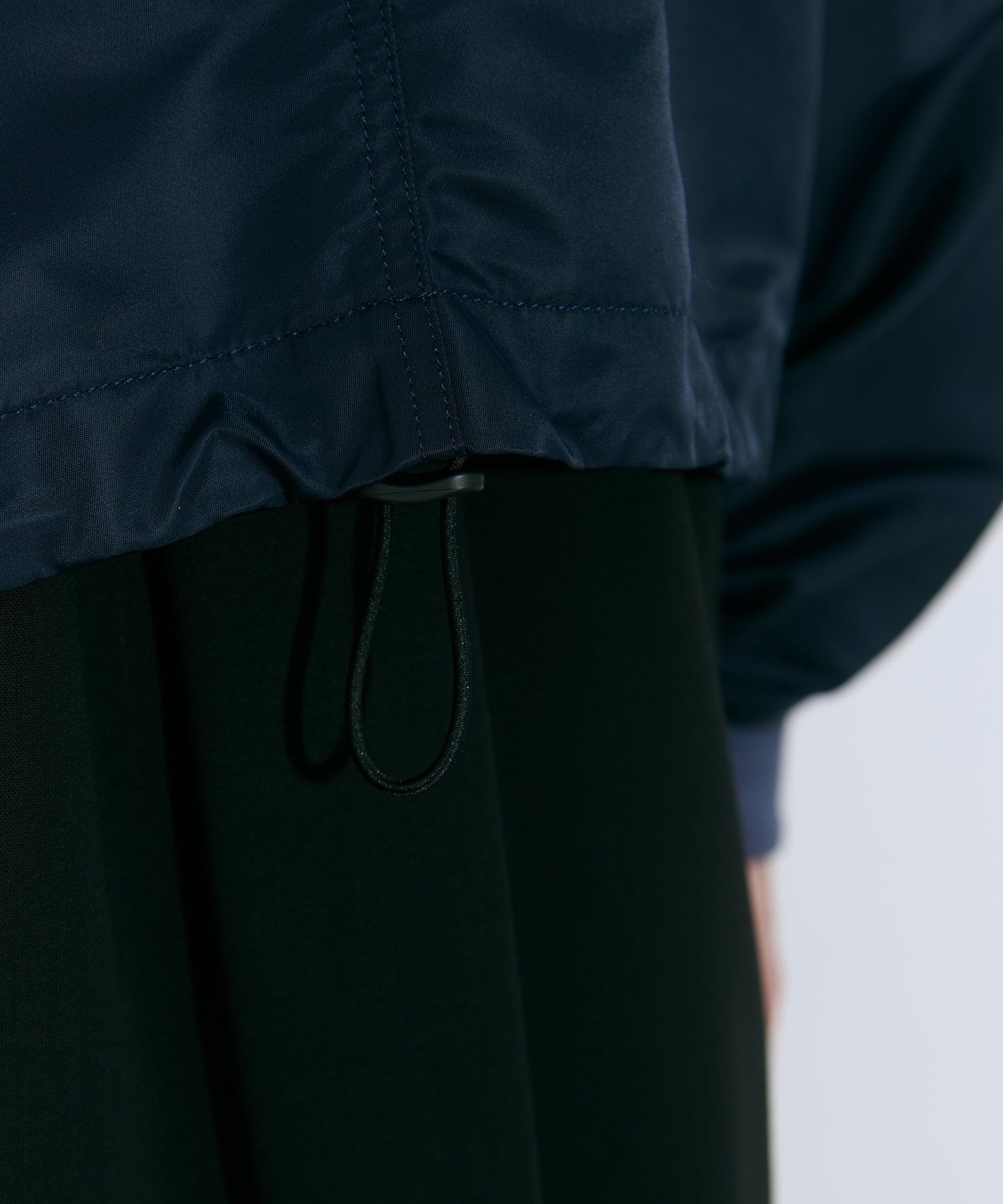 Cotton nylon hoodie TOGA