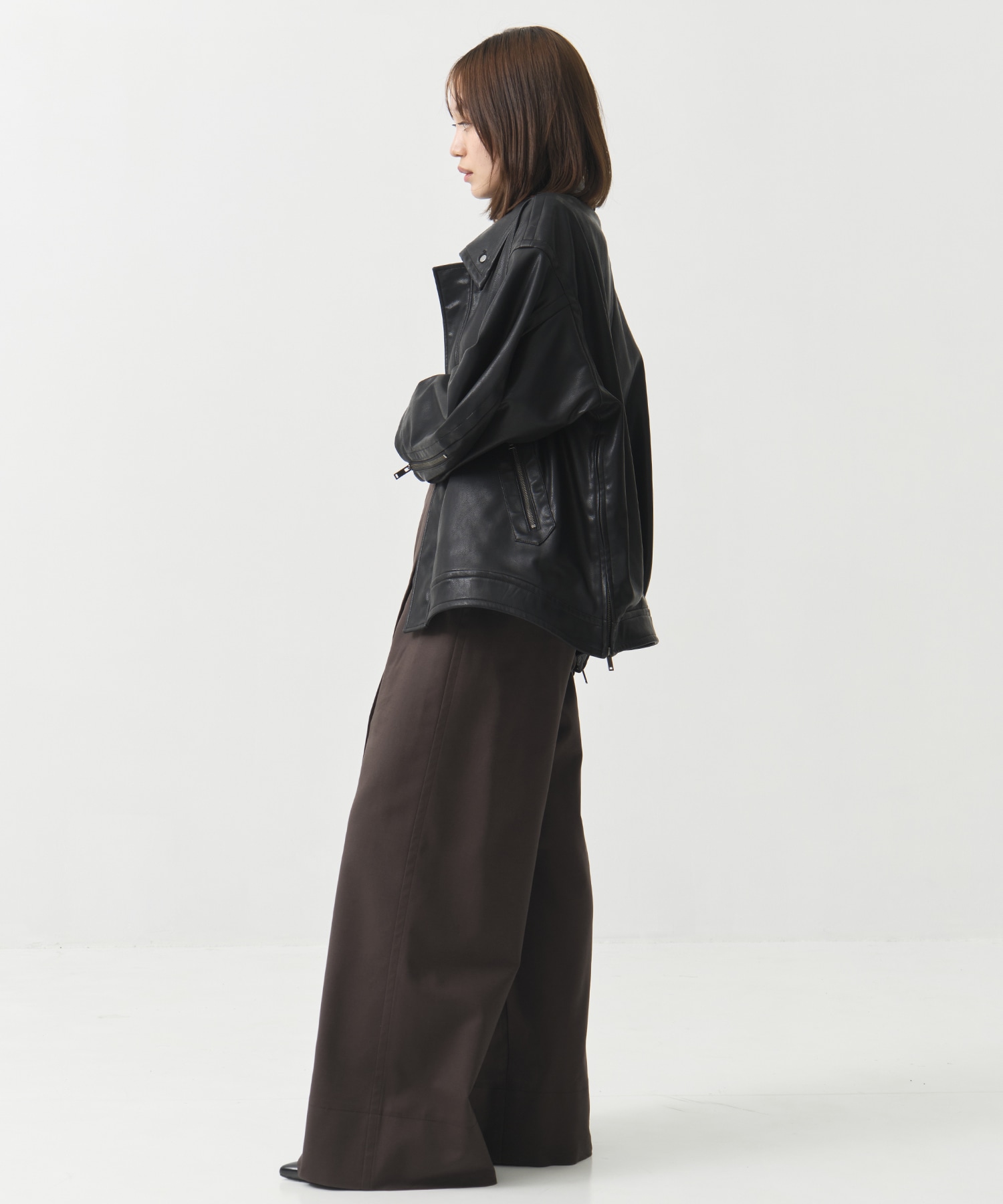 Vintage Leather Blouson STUDIOUS