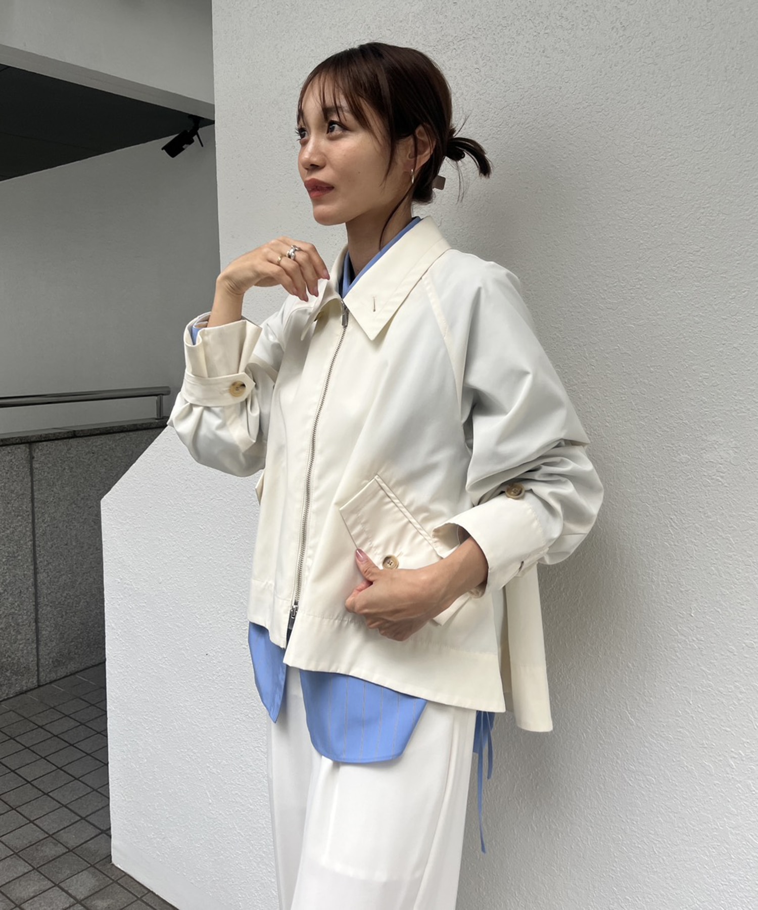 【大人気アイテム】Short Balmacaan Blouson STUDIOUS