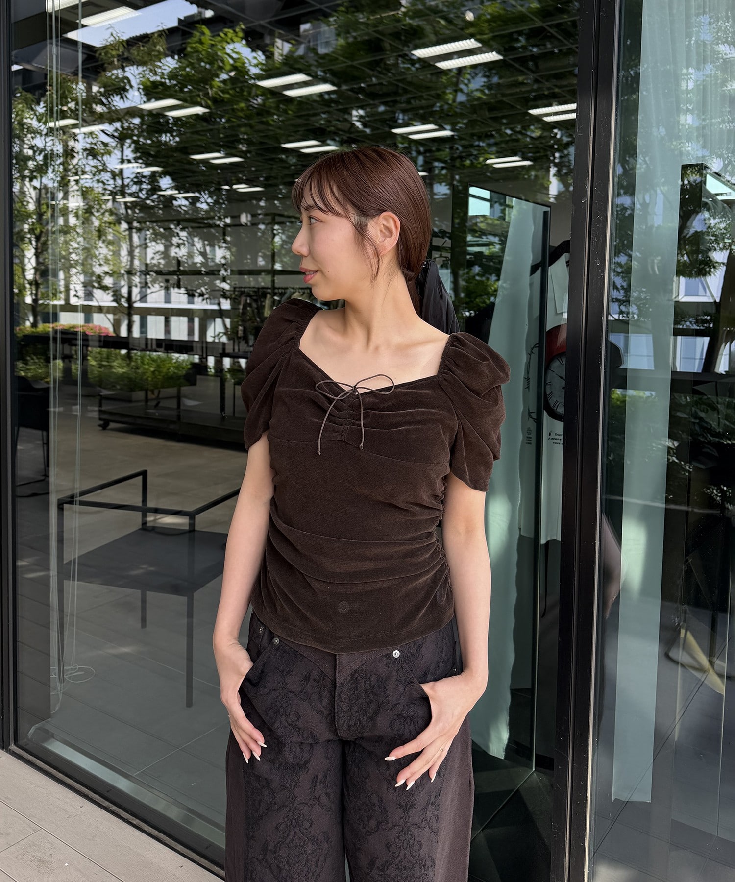 別注 VELOUR TEE FETICO
