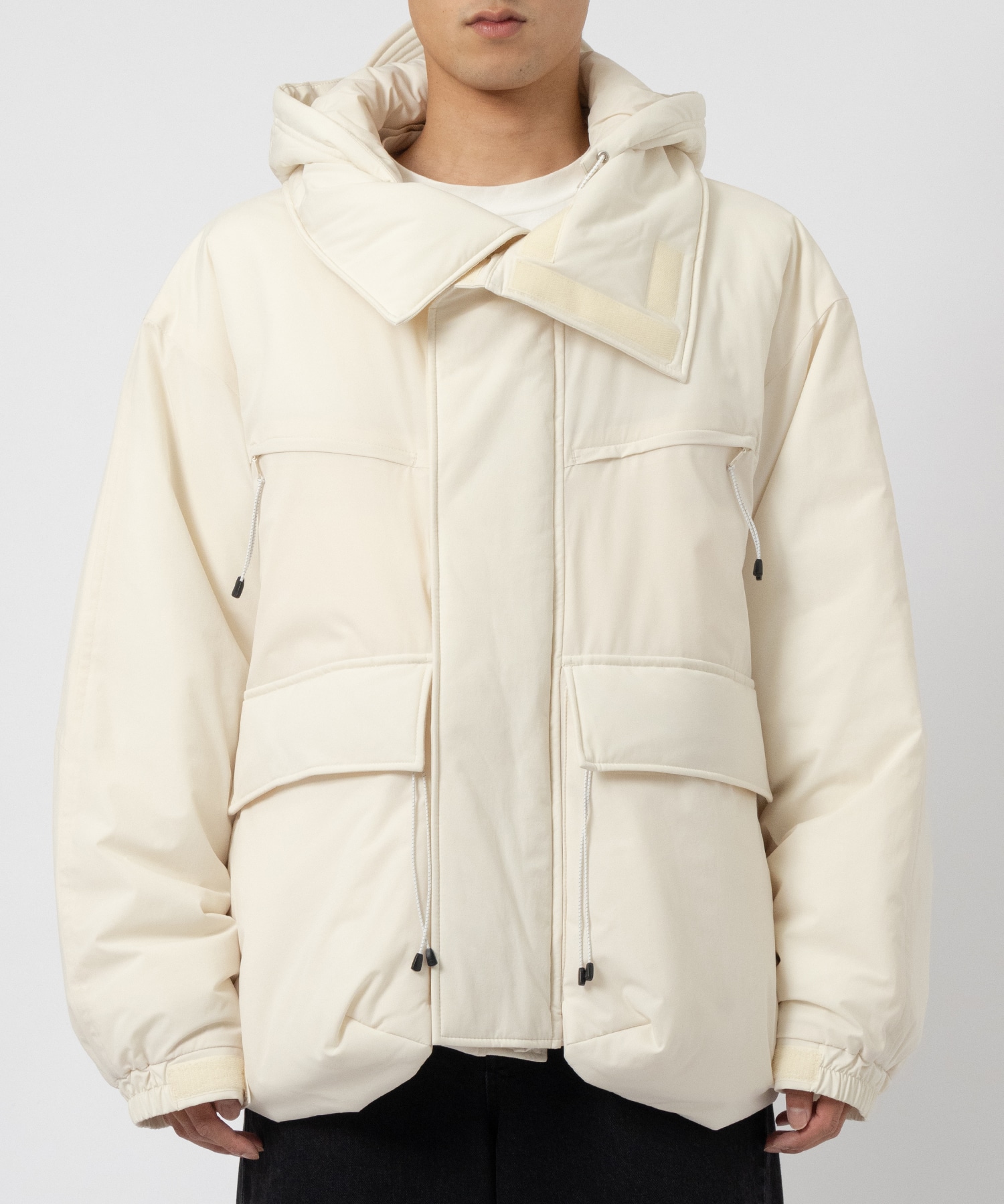 LIGHTWEIGHT FILLED HOODIE BLOUSON FACCIES