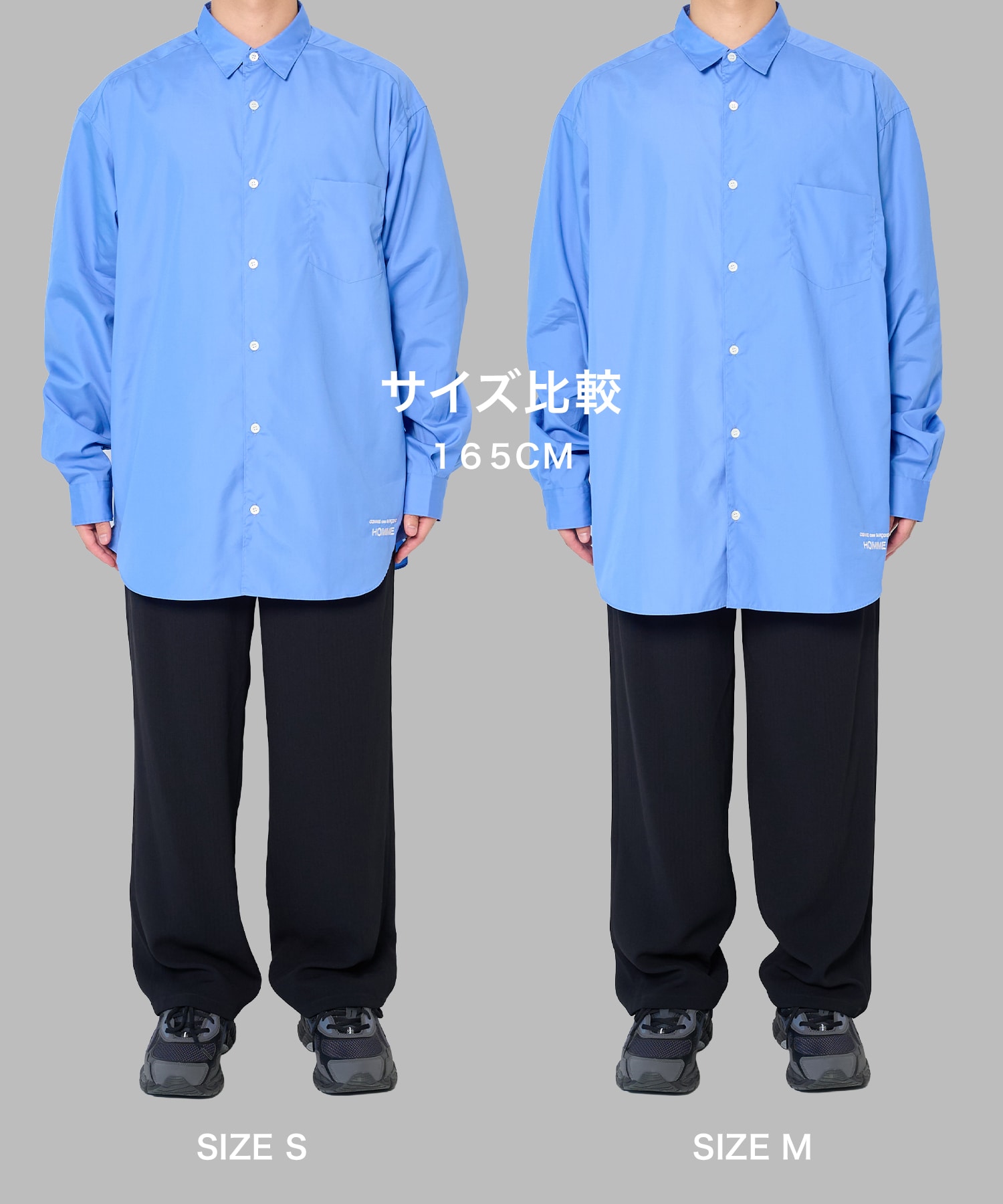 HO-B102-051 L/S SHIRT COMME des GARCONS HOMME