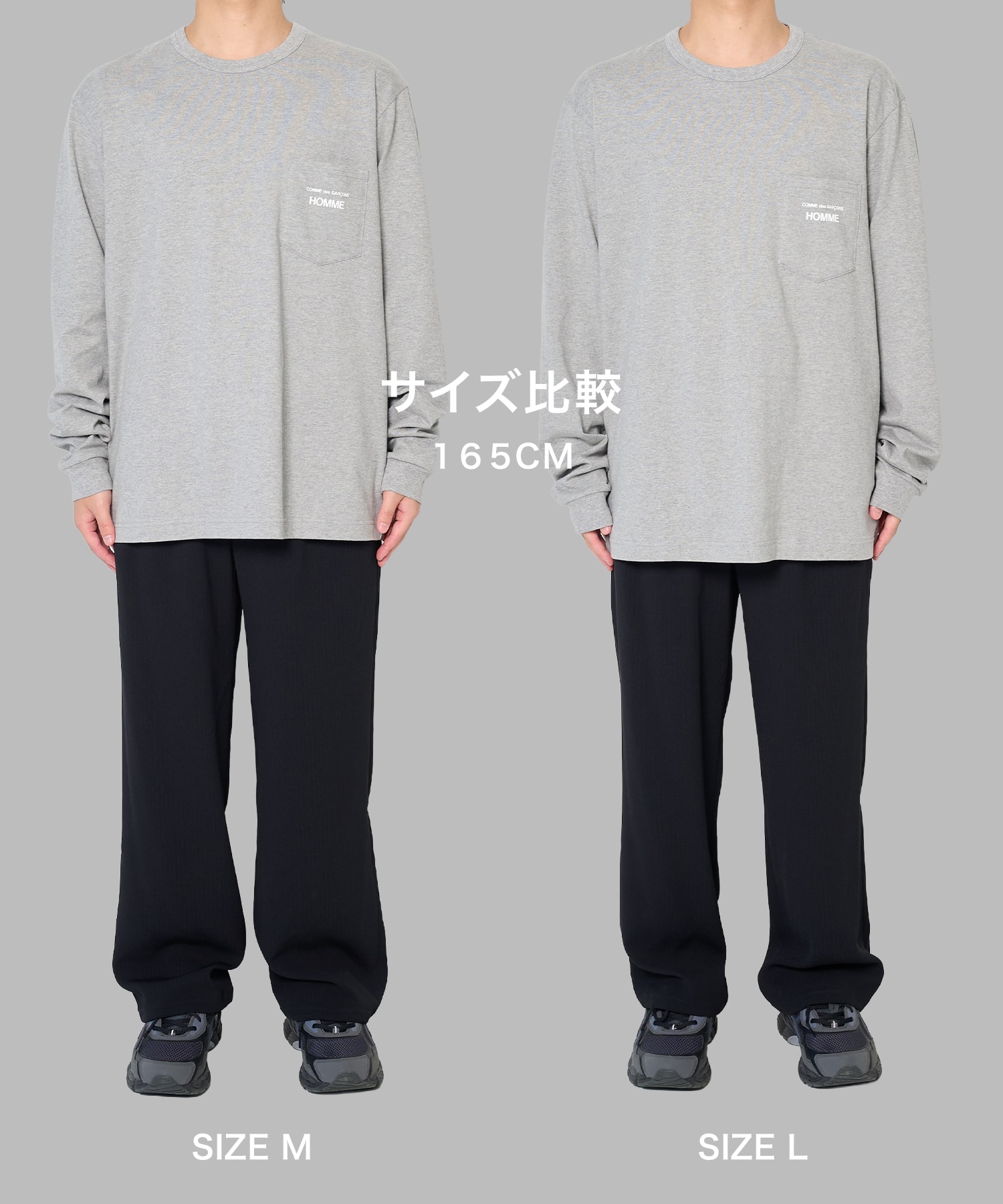 HO-T102-051 L/S tee COMME des GARCONS HOMME