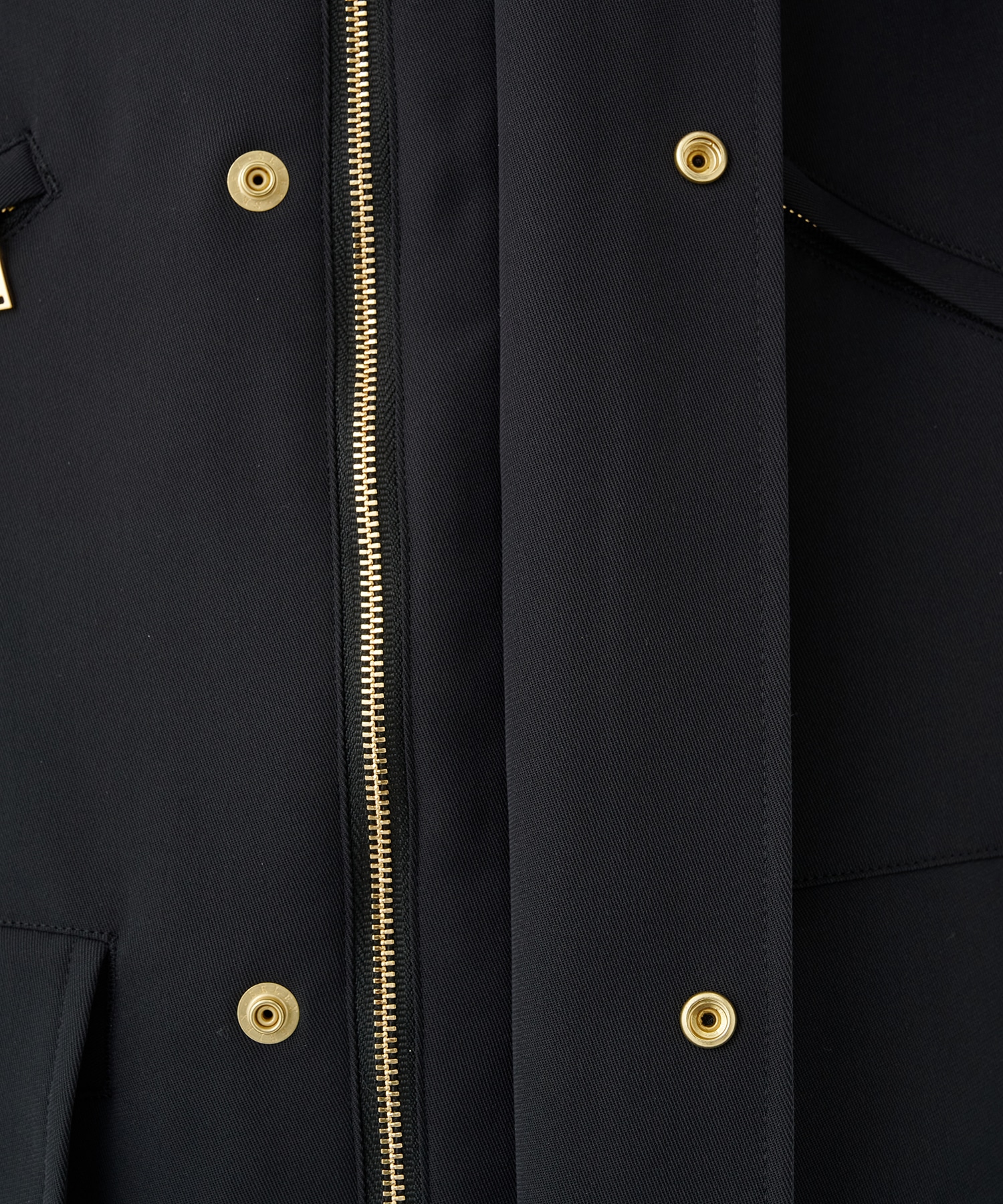 Dry Karsey Removable Sleeves Drawstring Short Coat CULLNI