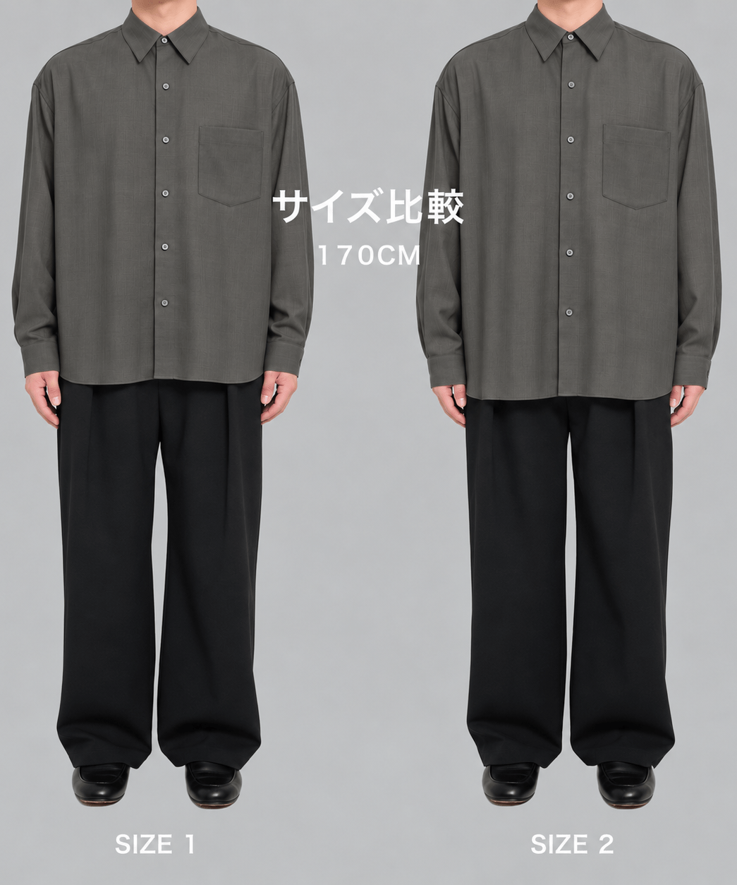 Fine Wool Smooth Shirts STUDIOUS
