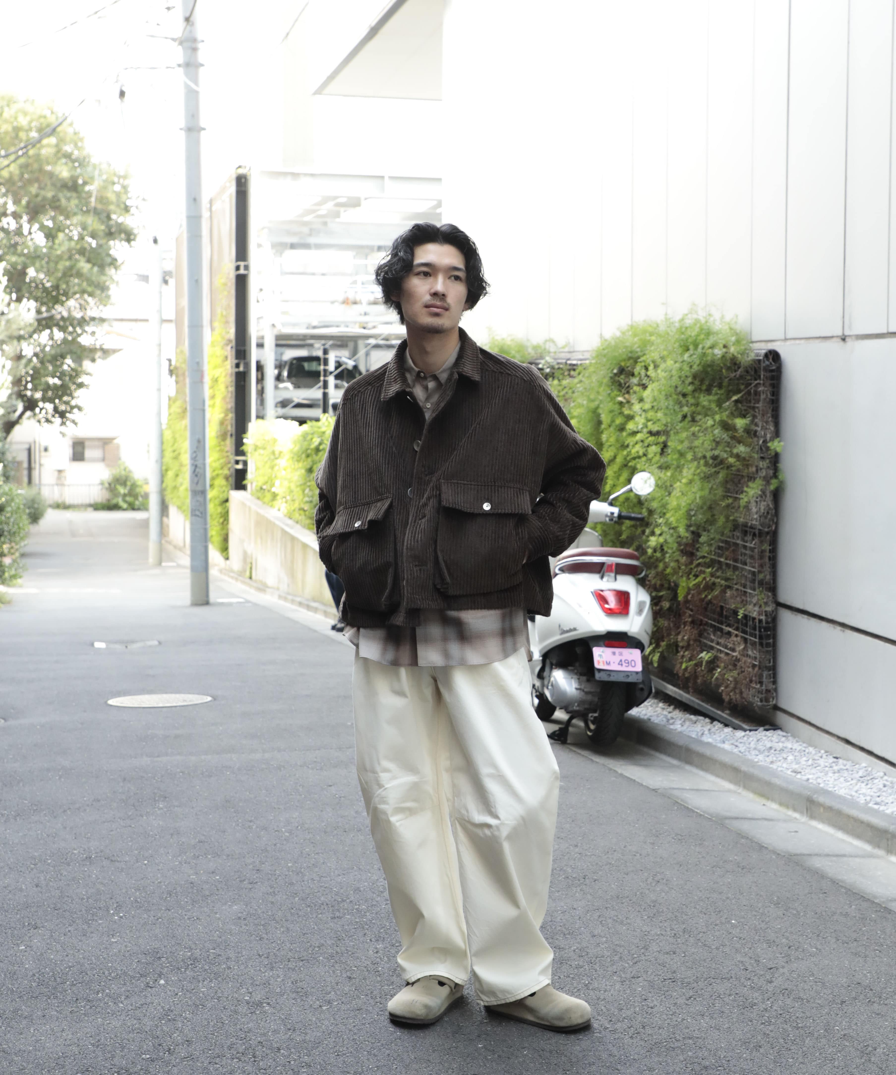 Barrel Wool Chino Pants STUDIOUS