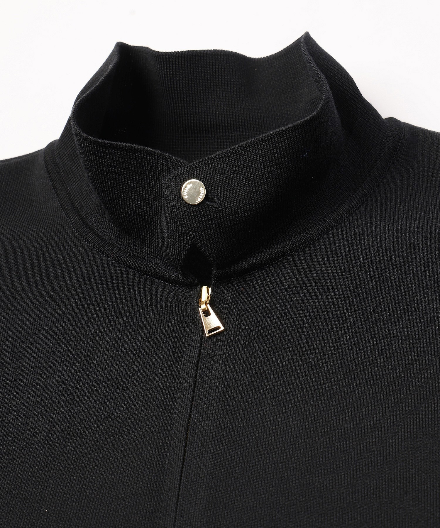 Organic Cotton Smooth Knit Big Pocket Zip Jacket CULLNI