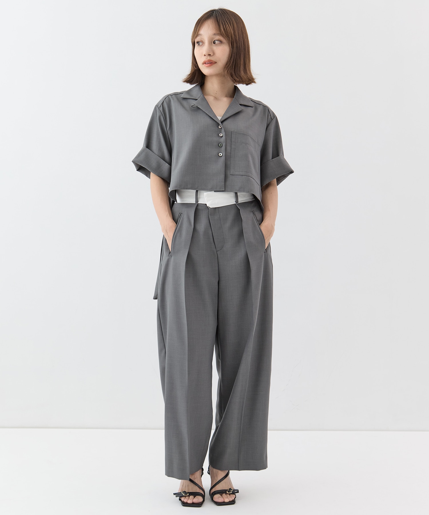 Open Collar Shirt STUDIOUS