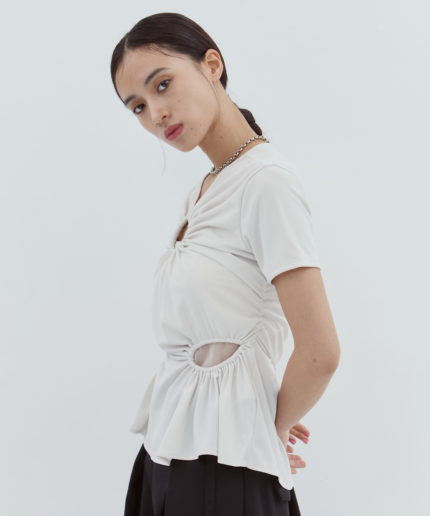 別注 CIRCLE CUT TEE FETICO