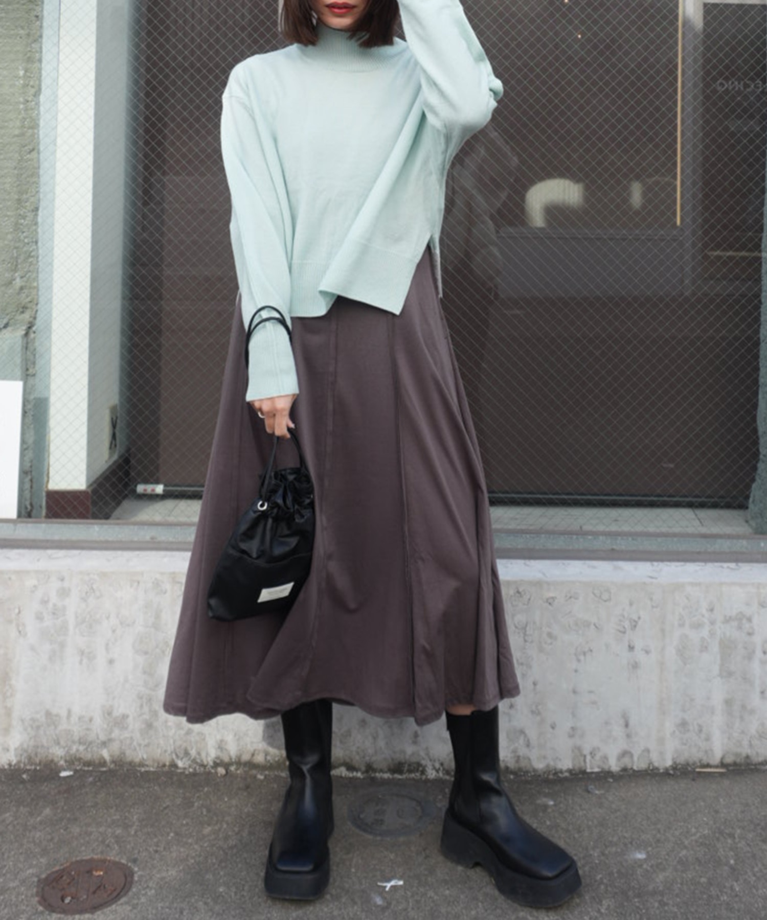 Deconstructed Jersey Dress STUDIOUS
