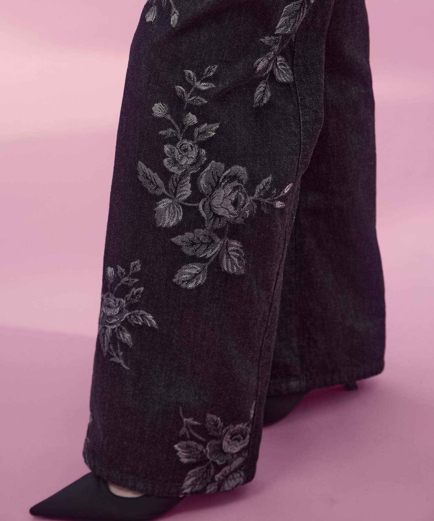 別注 ROSE DENIM PANTS FETICO