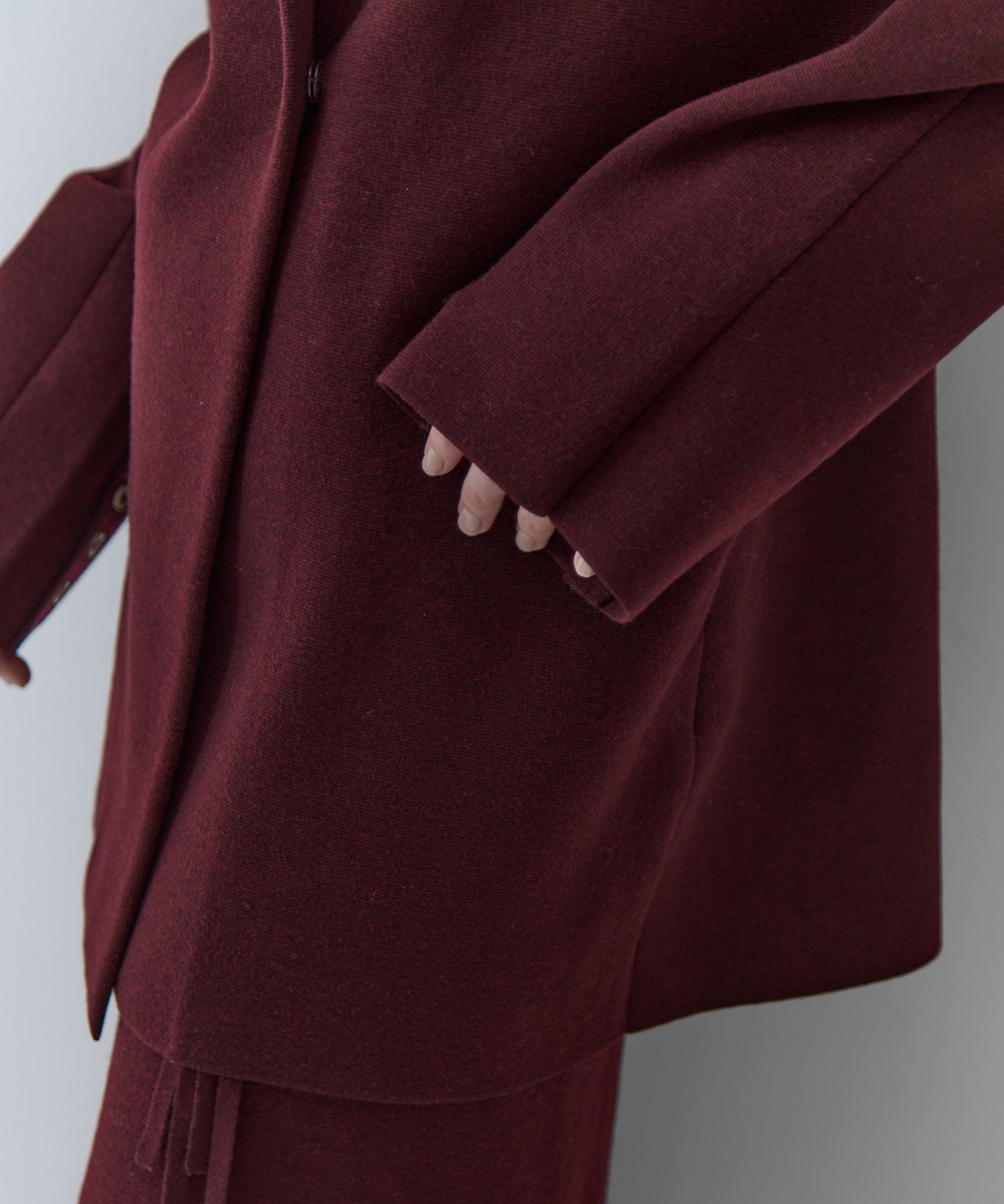 UND JACKET WINDING SKIRT KNIT SET DRESS AMERI