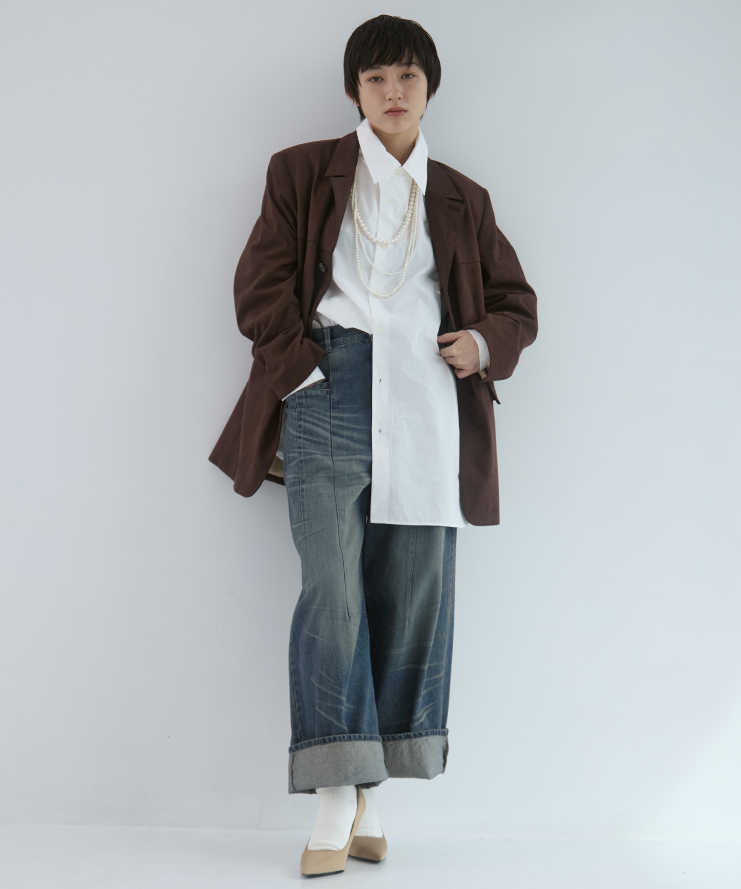 Soft Suede Over Jacket STUDIOUS