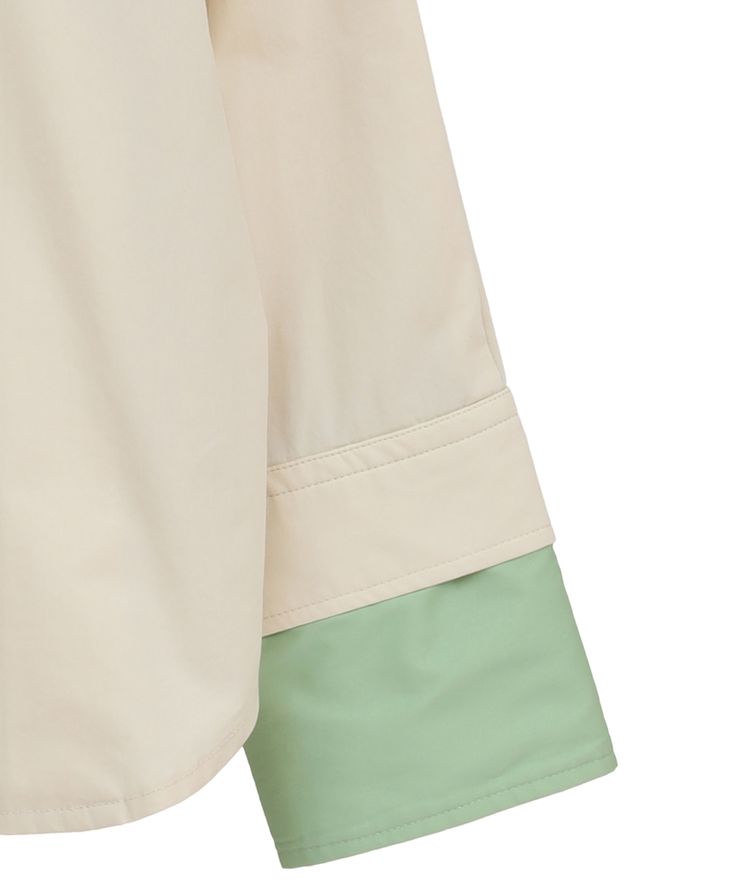 TWO TONE LAYERED SHIRTS CLANE