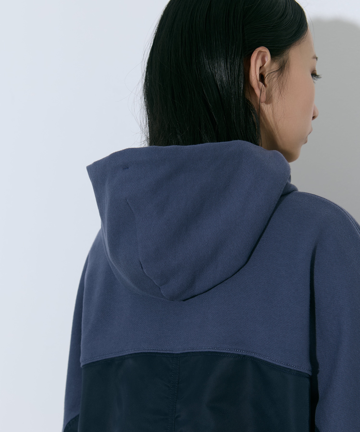 Cotton nylon hoodie TOGA