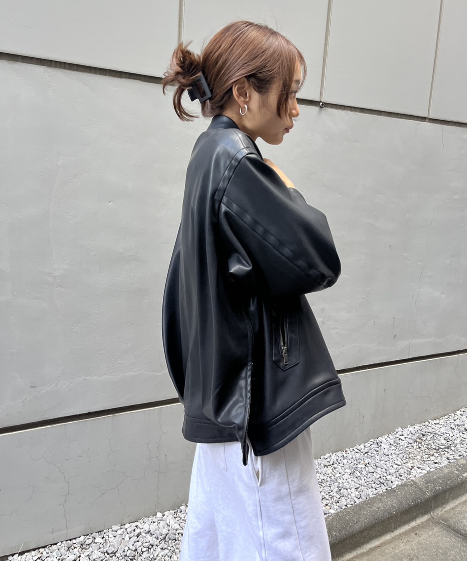 Vintage Leather Blouson STUDIOUS