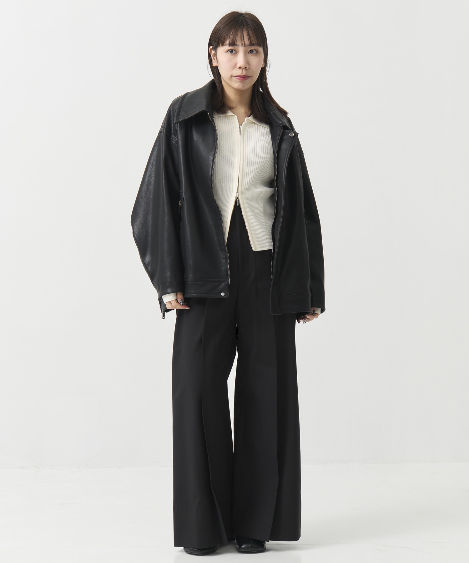 Vintage Leather Blouson STUDIOUS