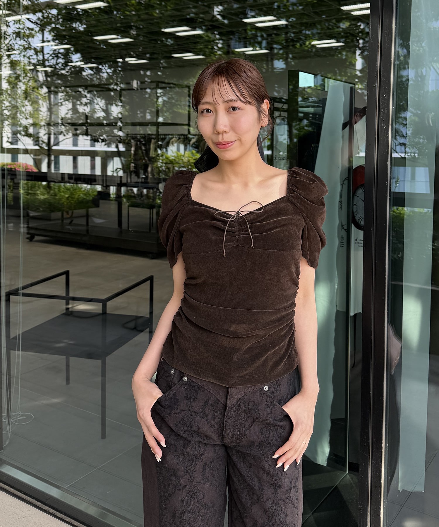 別注 VELOUR TEE FETICO
