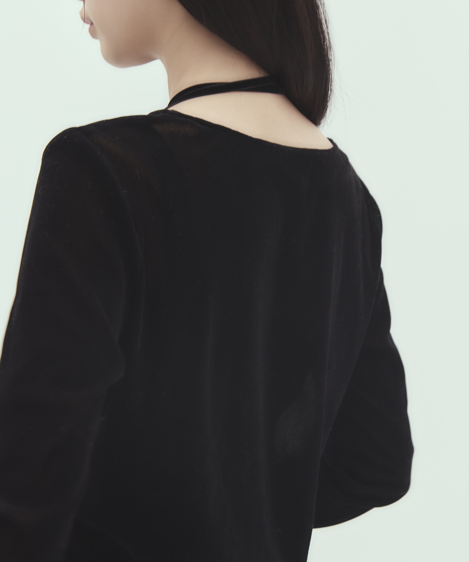 別注 flocky tulle pullover tanakadaisuke