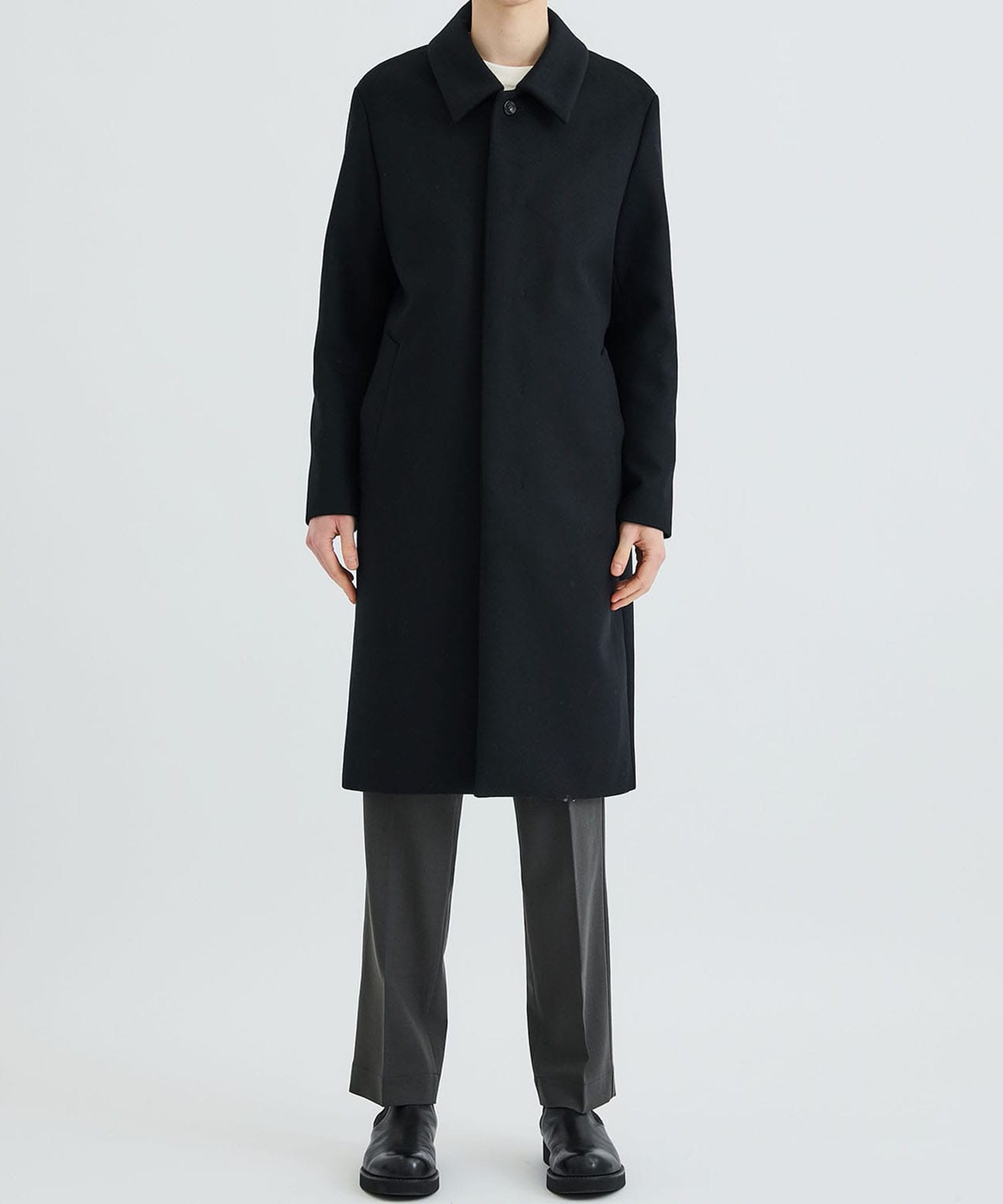 〈別注〉WOOL CASHMERE BALMACAAN COAT ATTACHMENT