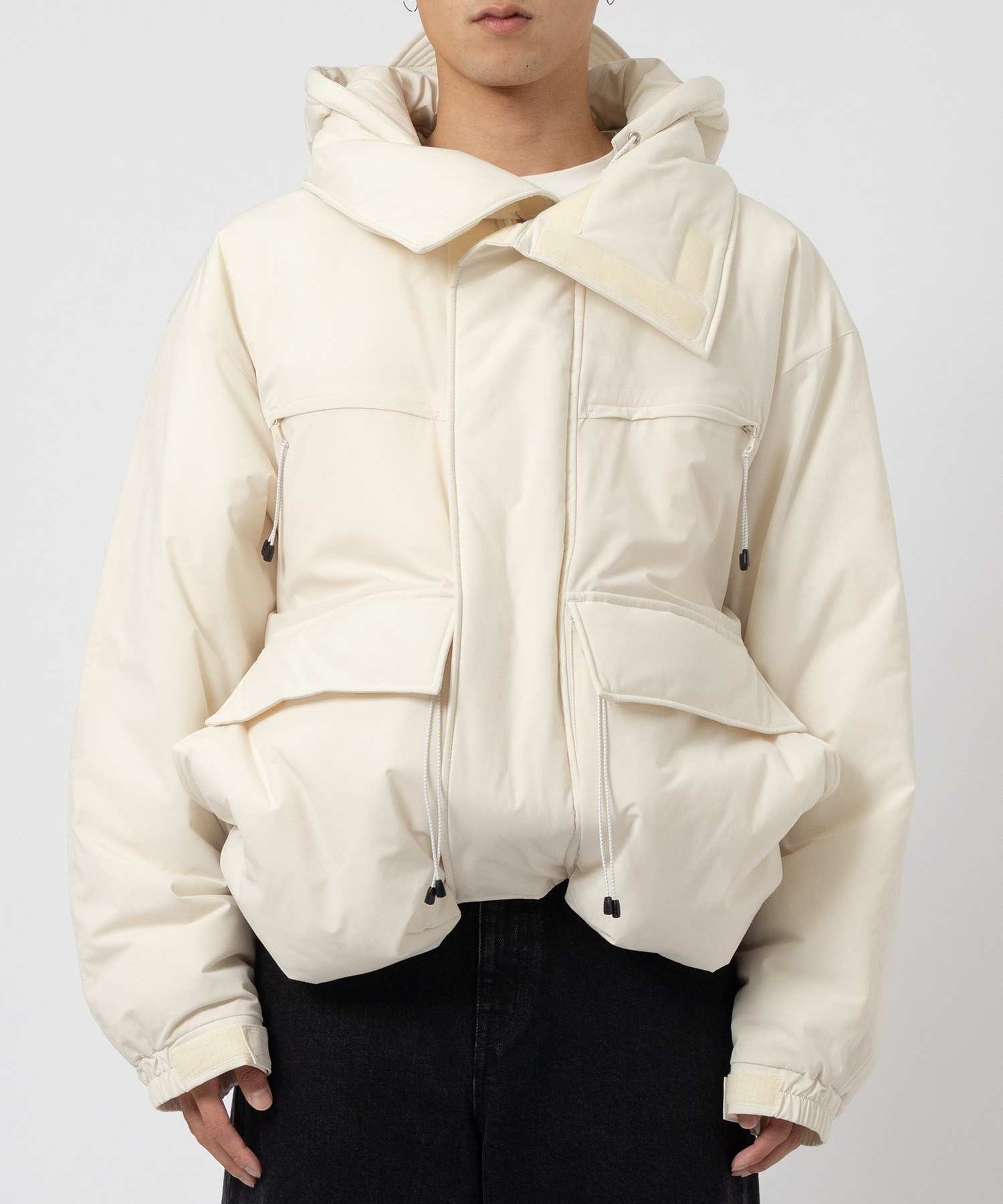 LIGHTWEIGHT FILLED HOODIE BLOUSON FACCIES