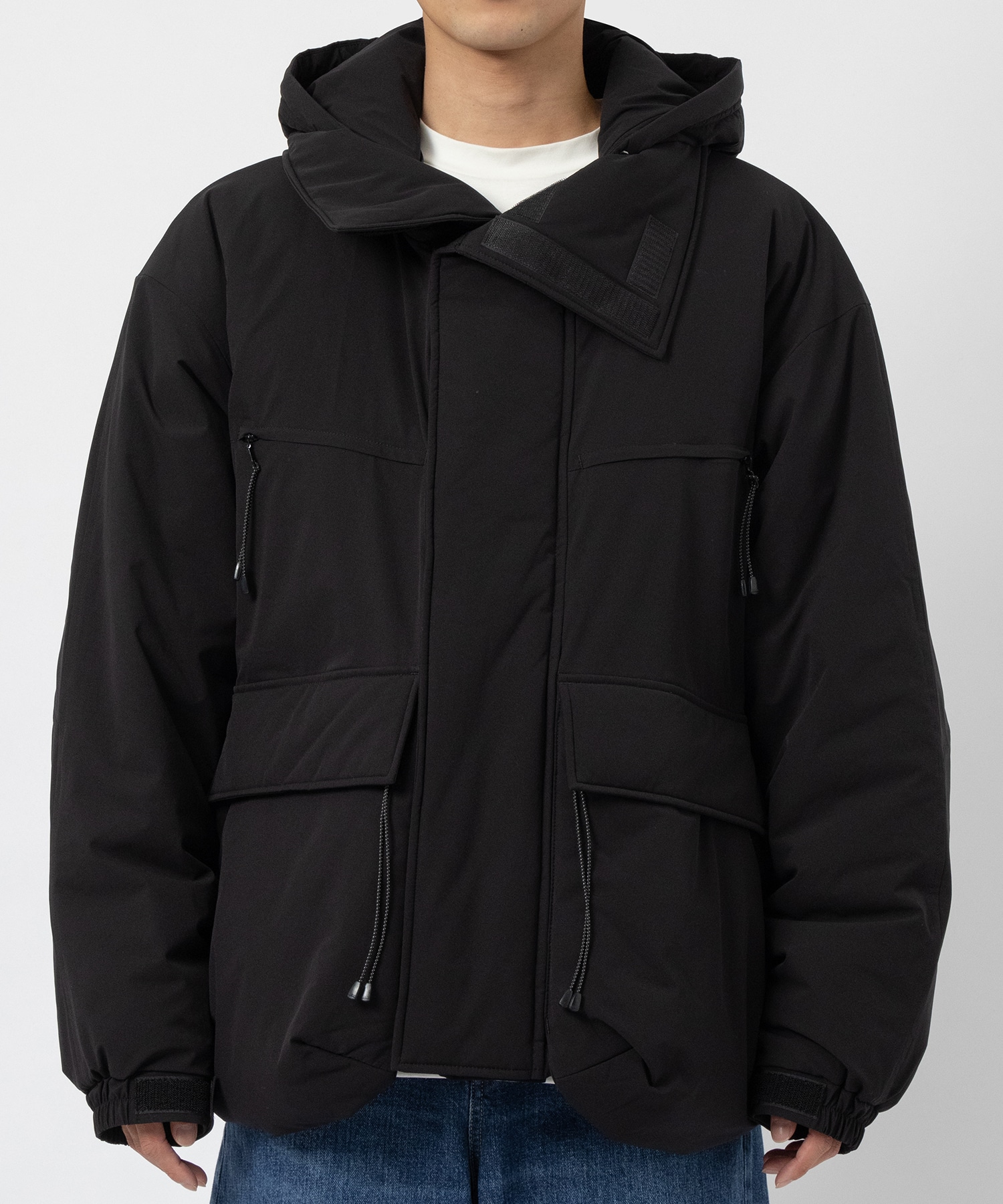 LIGHTWEIGHT FILLED HOODIE BLOUSON FACCIES