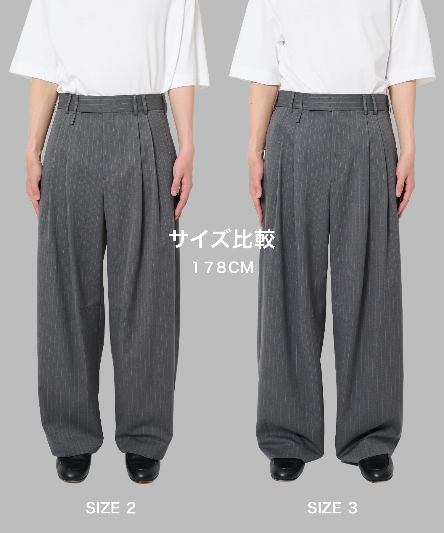 2Tuck Curve Slacks STUDIOUS
