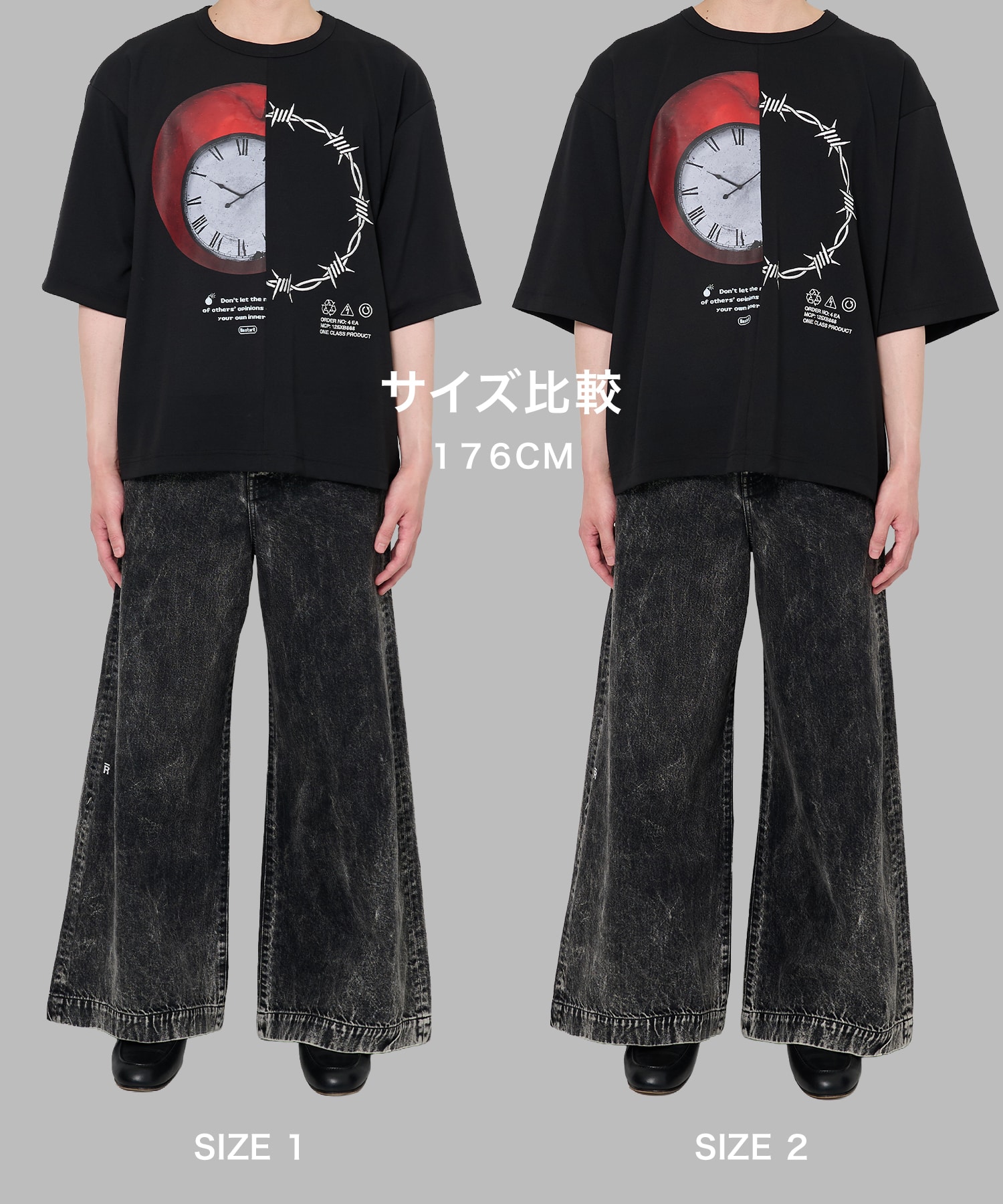 APPLE×YUSHITESSEN TEE SHAREEF