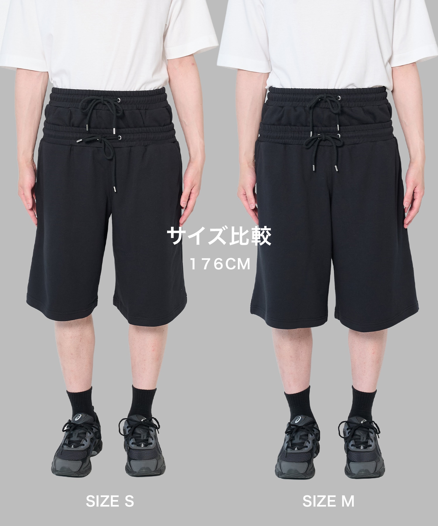 別注SWEAT TUCKED SHORTS JOHN LAWRENCE SULLIVAN