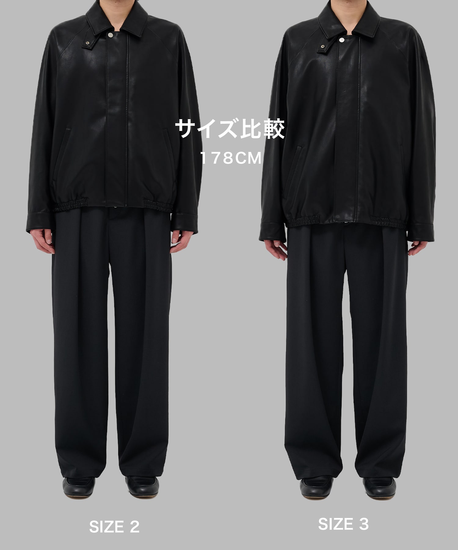 MODERN LEATHER BLOUSON STUDIOUS