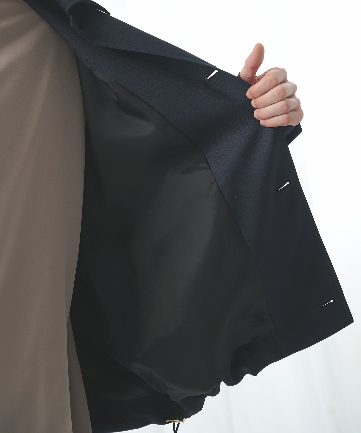 別注 Gabardine Coach Jacket CULLNI