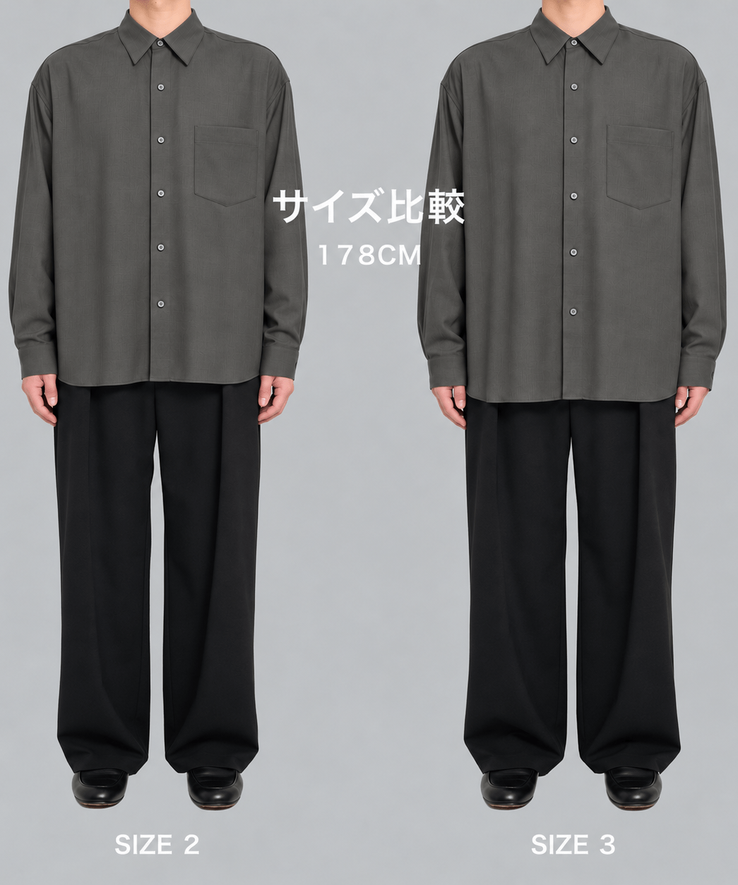 Fine Wool Smooth Shirts STUDIOUS