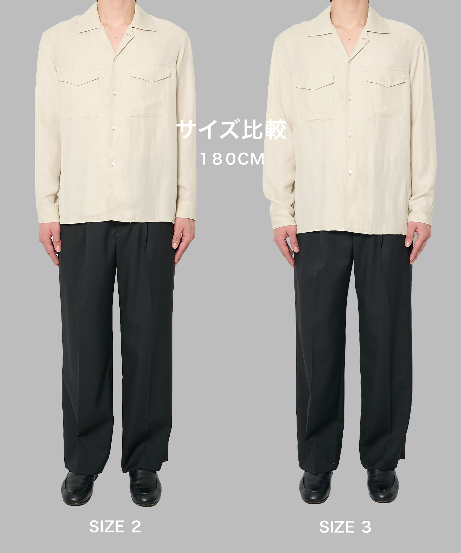 Noseason Linen Open Shirts STUDIOUS