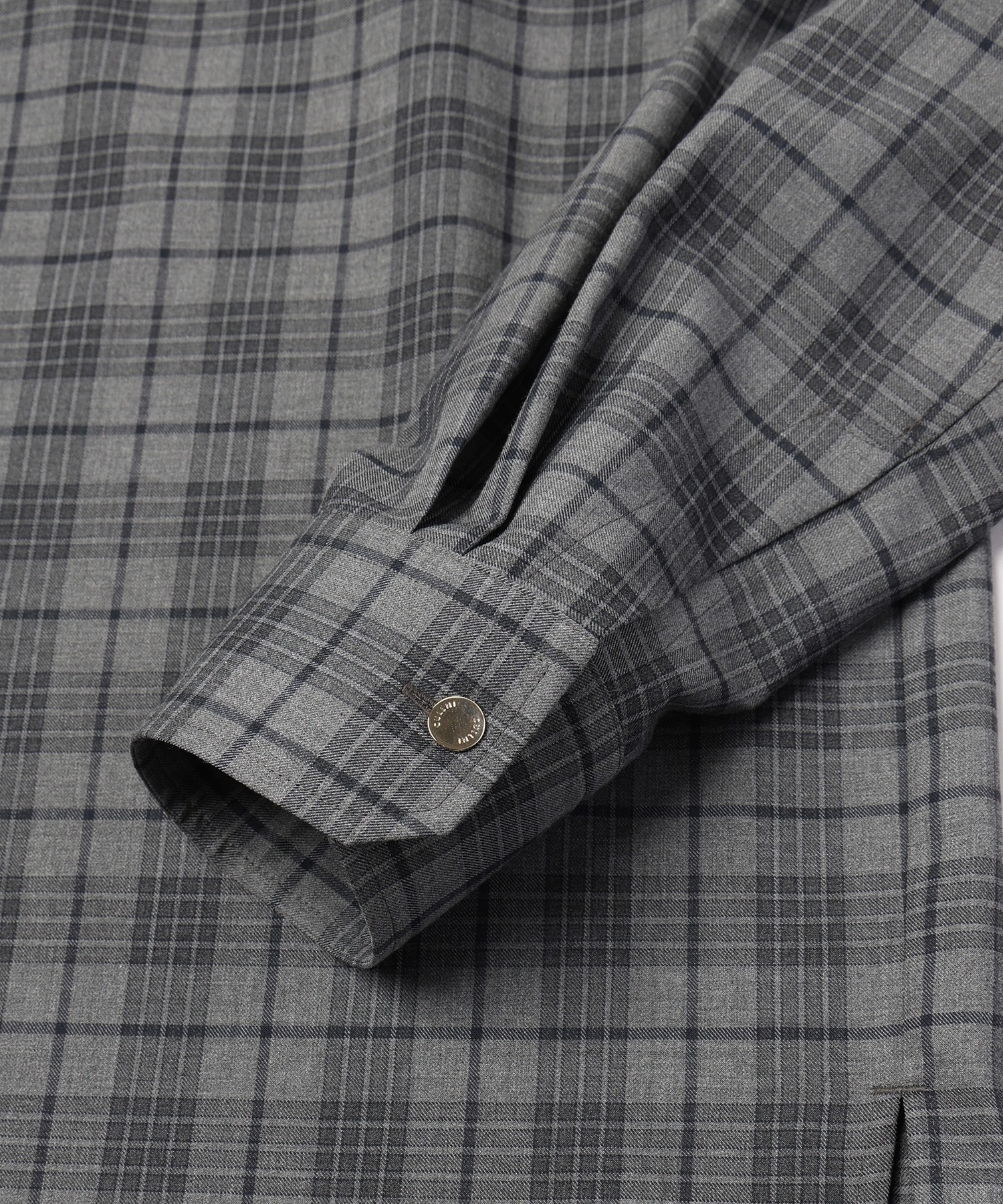 Tartan Check Bow-Tie Long Sleeve Shirt CULLNI