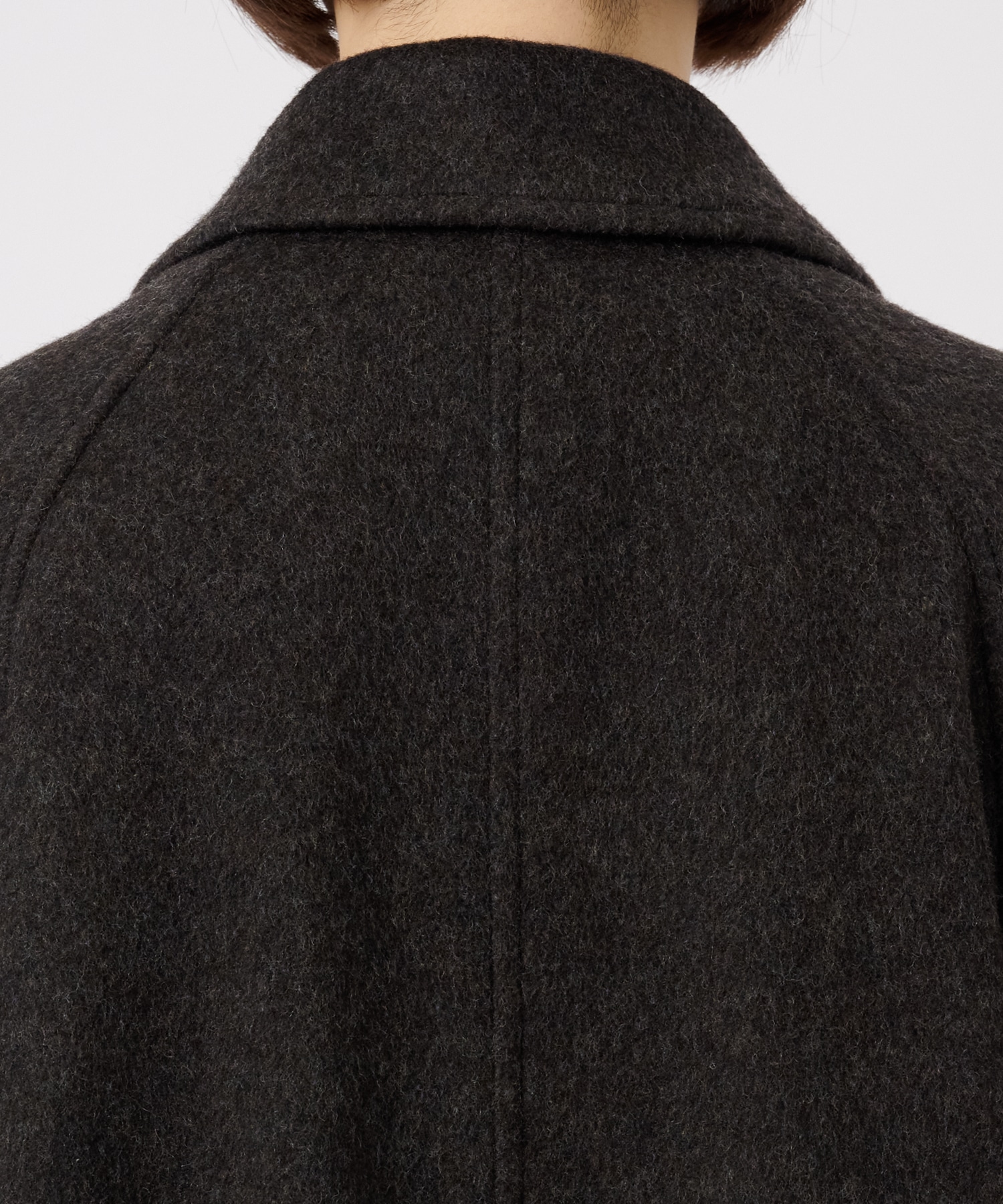 Stand Collar Wool Coat STUDIOUS