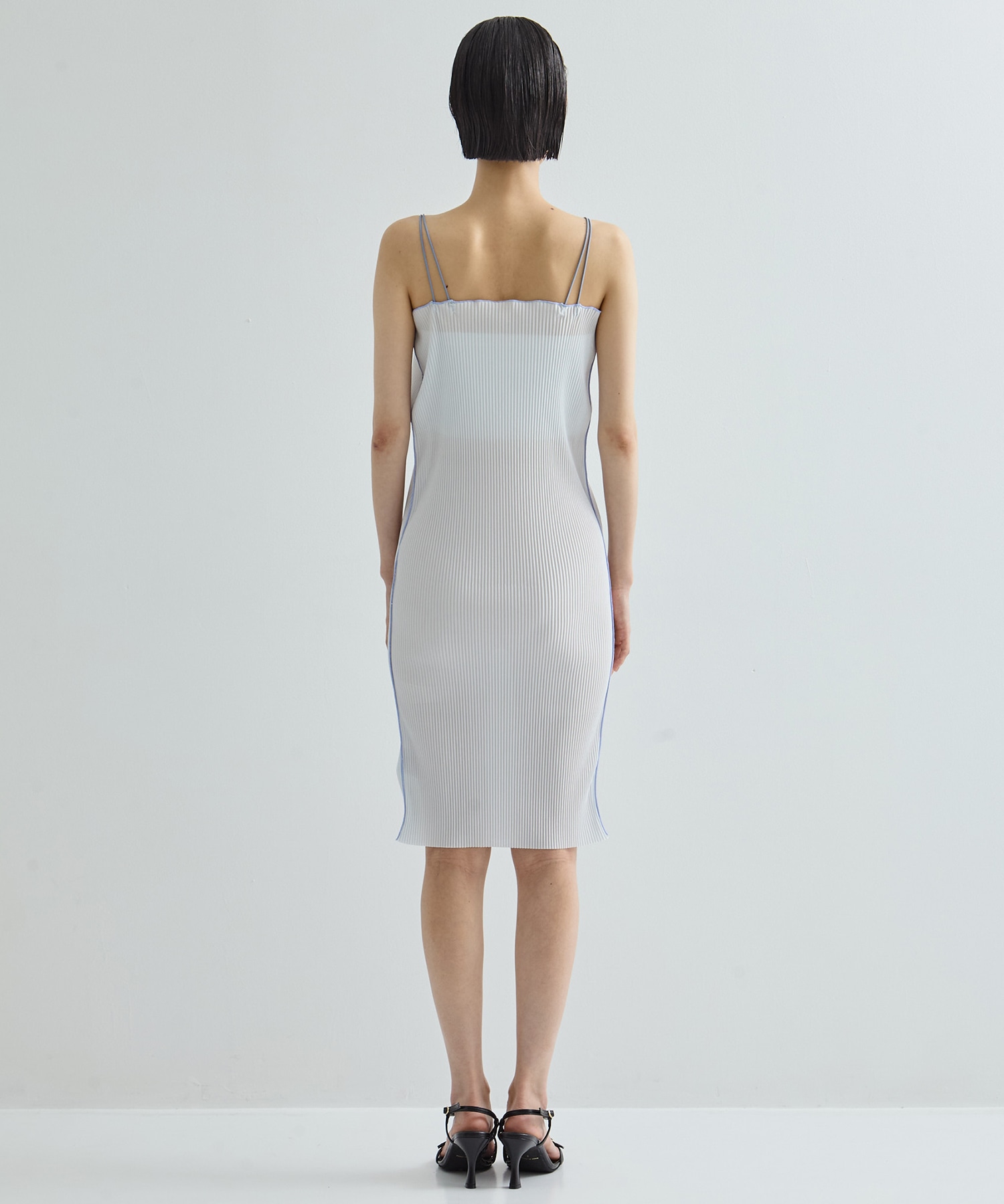 別注SHEER LAYERED SHORT SLEEVE DRESS kotohayokozawa