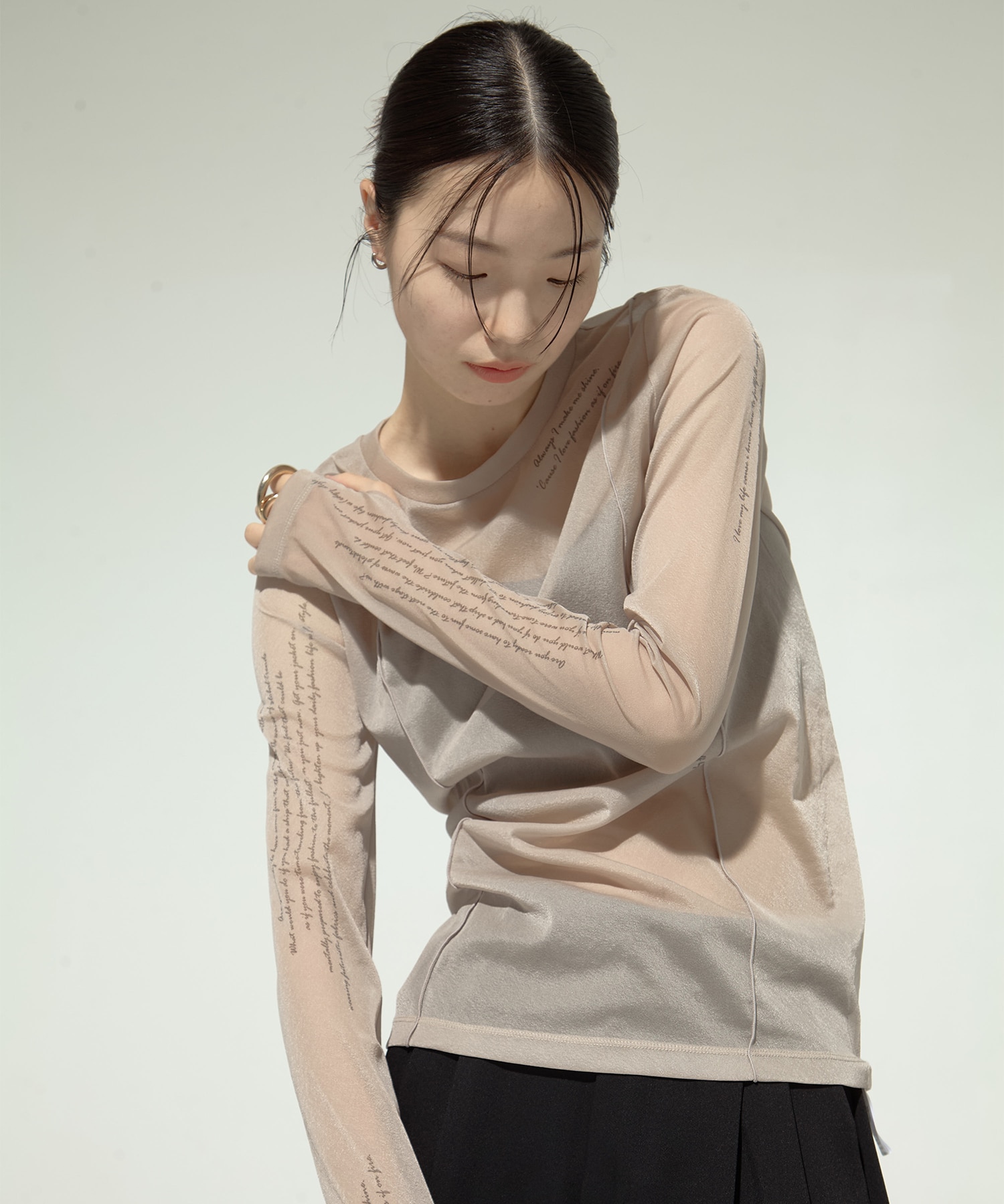 Tattoo Skin Mesh Top STUDIOUS