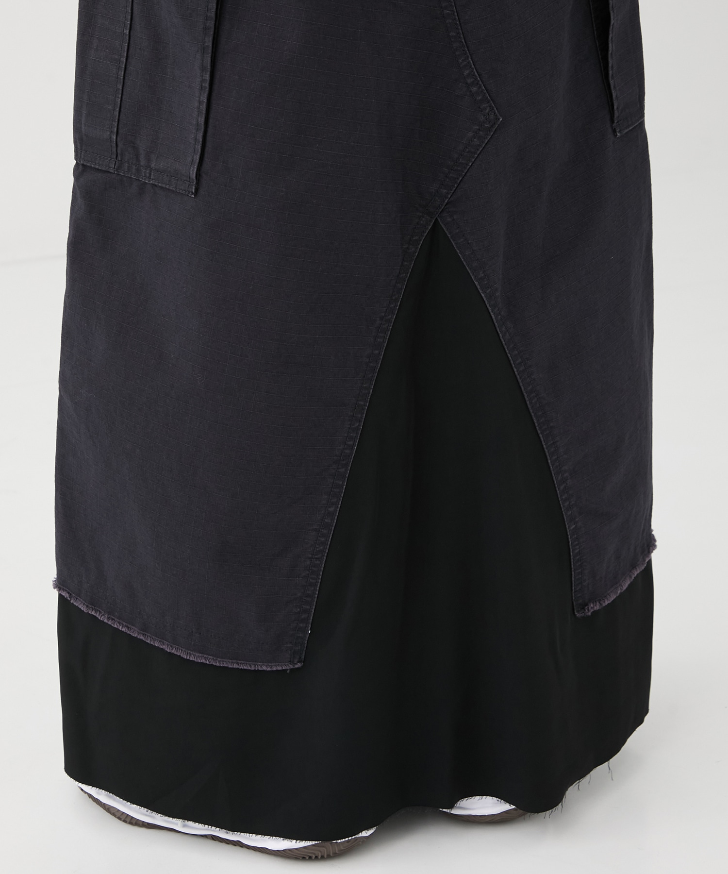 CARGO PNTS PASTED SKIRT Maison MIHARA YASUHIRO