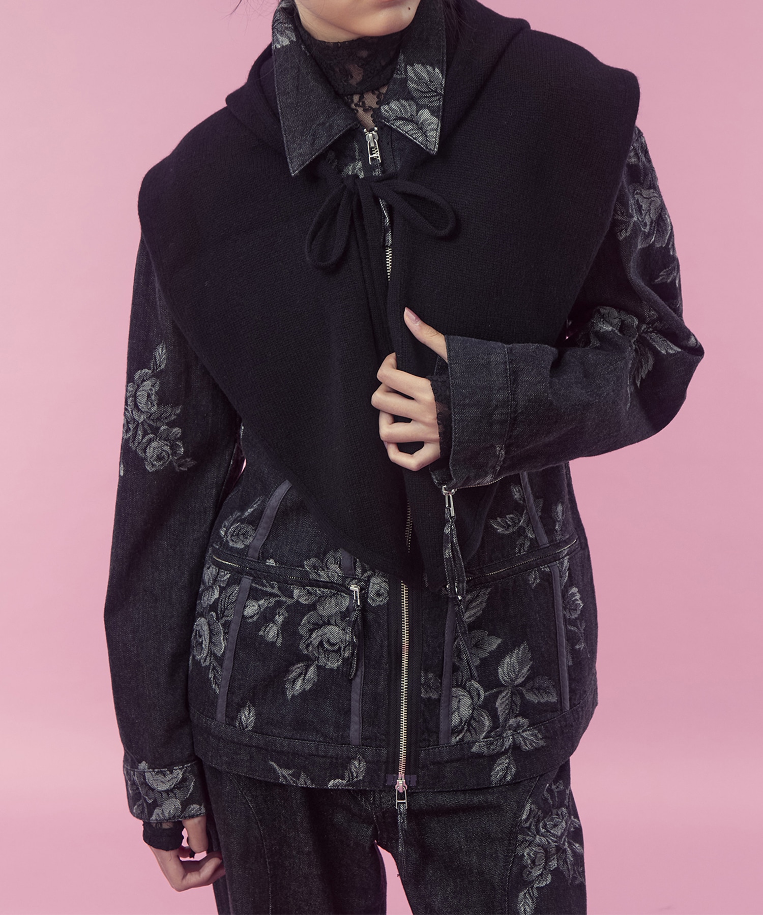 別注 ROSE DENIM JACKET FETICO