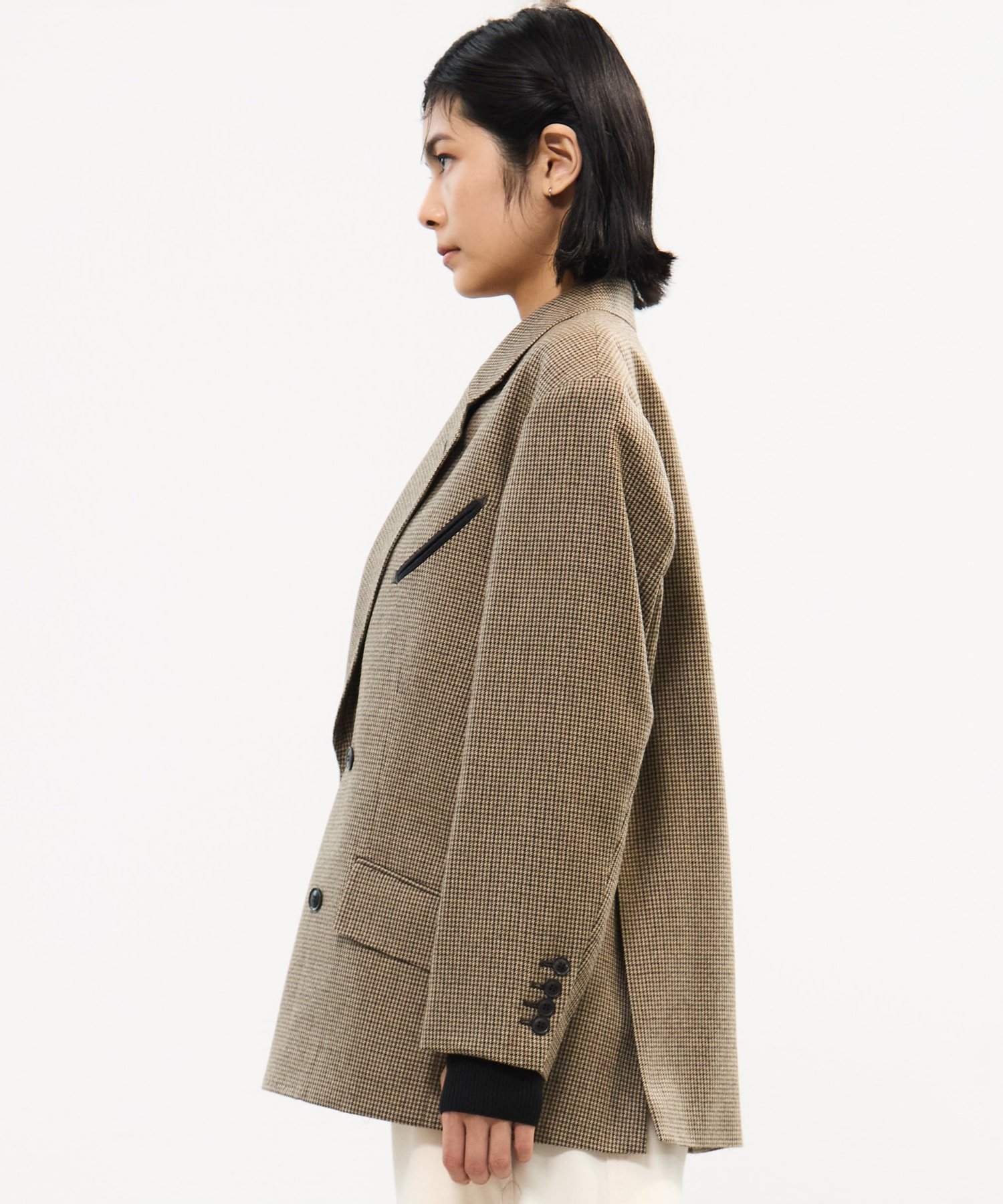 Wool check jacket TOGA