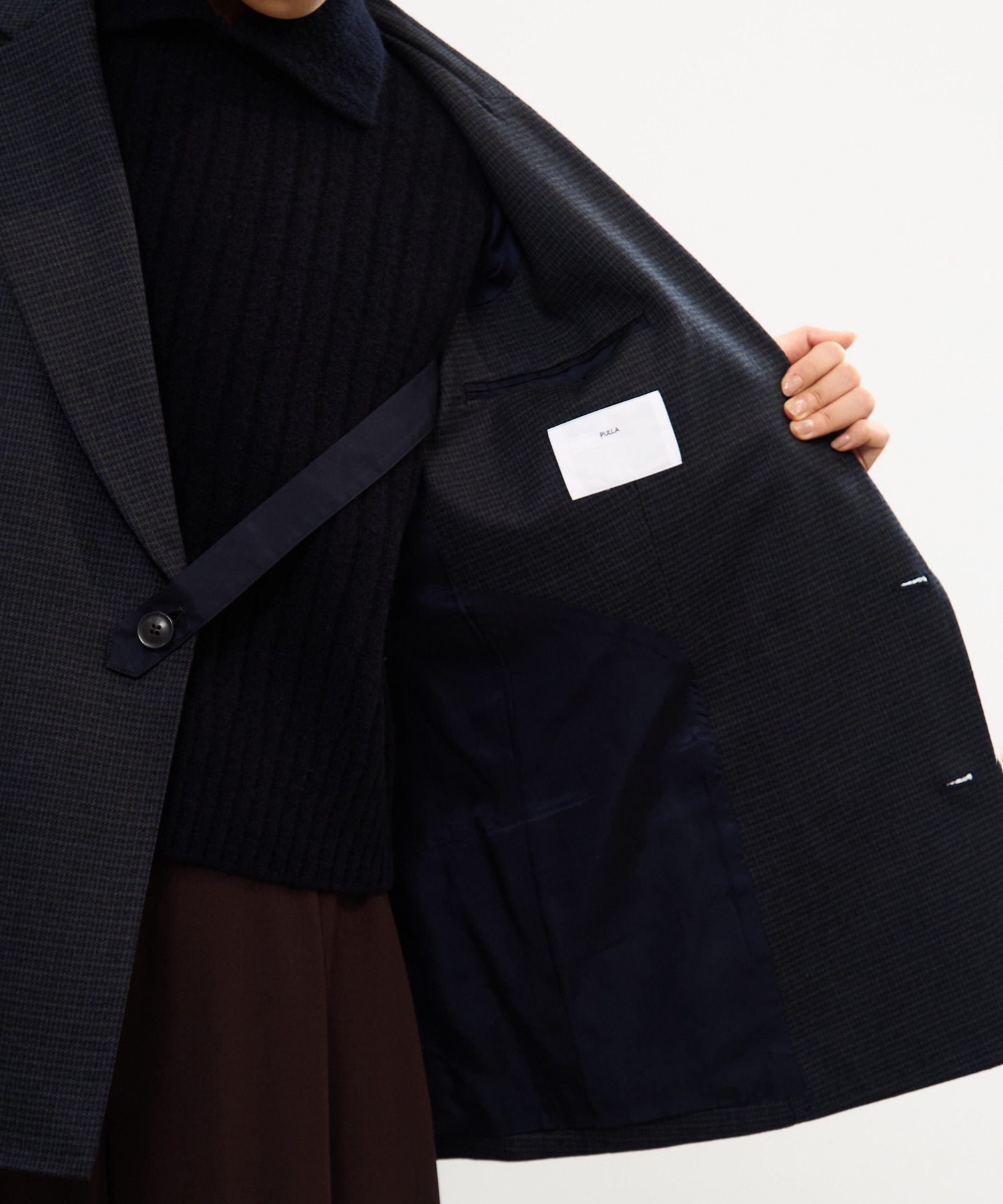 Wool check jacket TOGA