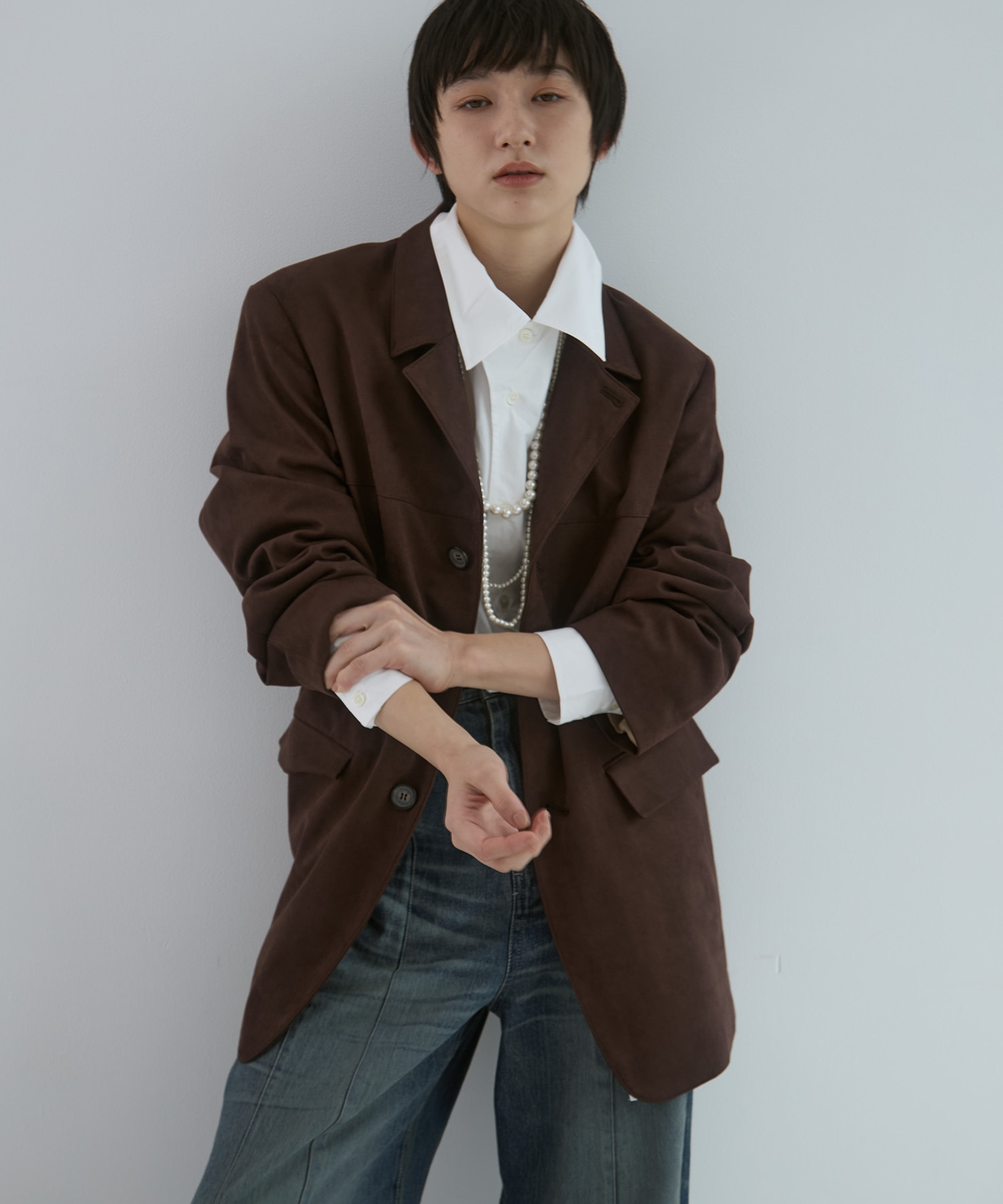 Soft Suede Over Jacket STUDIOUS